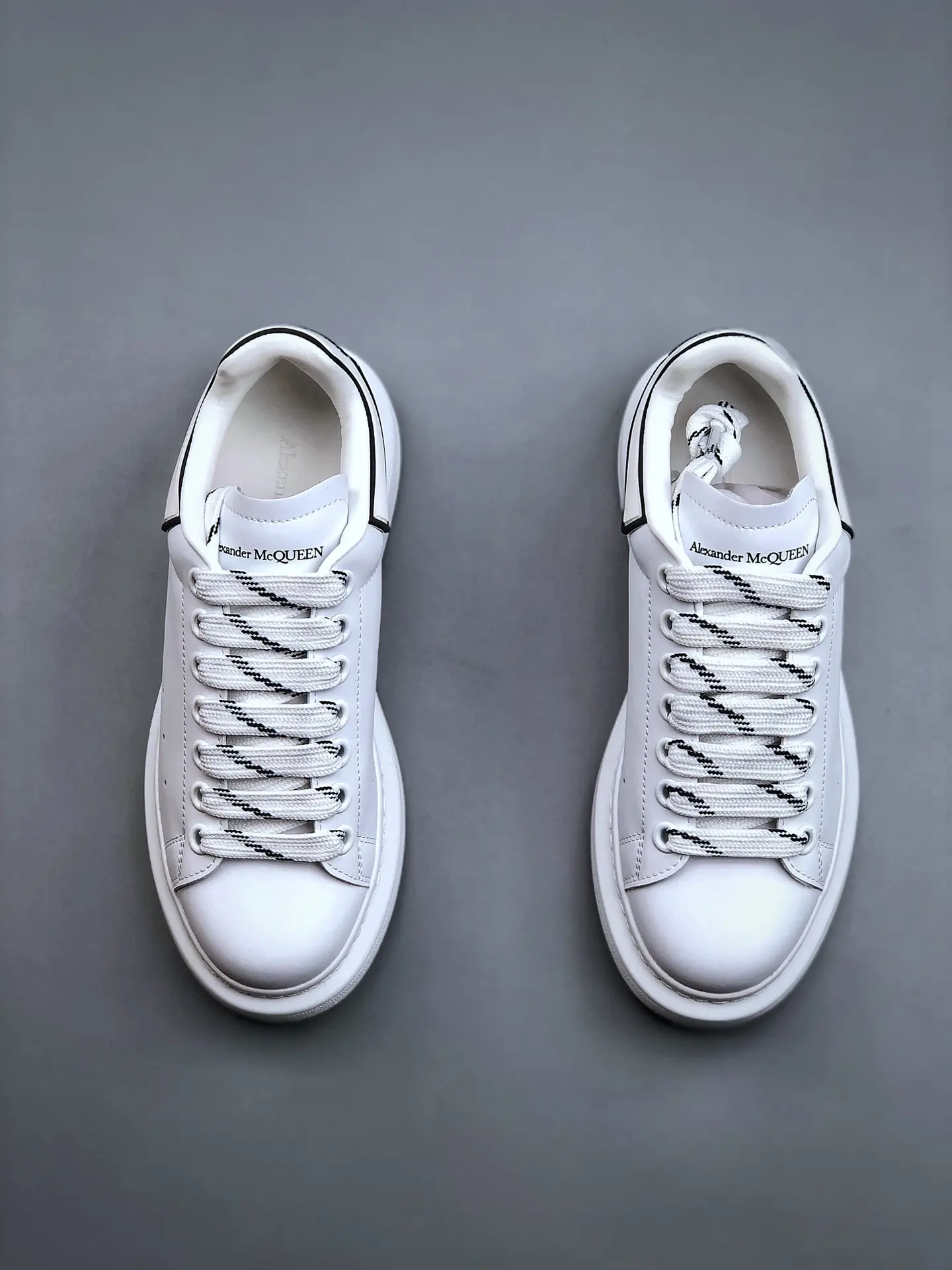 YASSW | Alexander McQueen Men's White Oversized Sneakers Replica: A Comprehensive Review