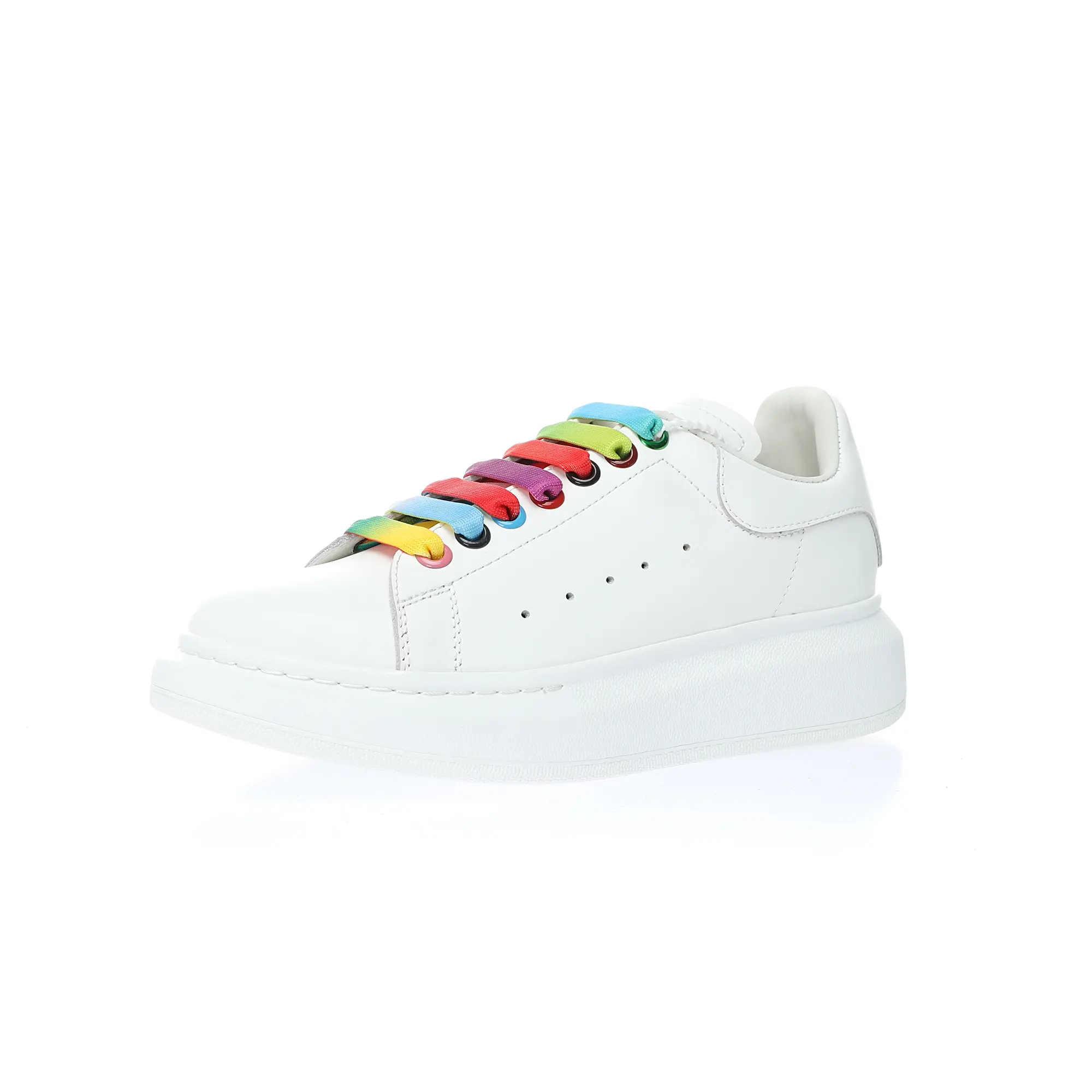 YASSW | Alexander McQueen Oversized White Rainbow Replica: The Trendy Sneaker Review