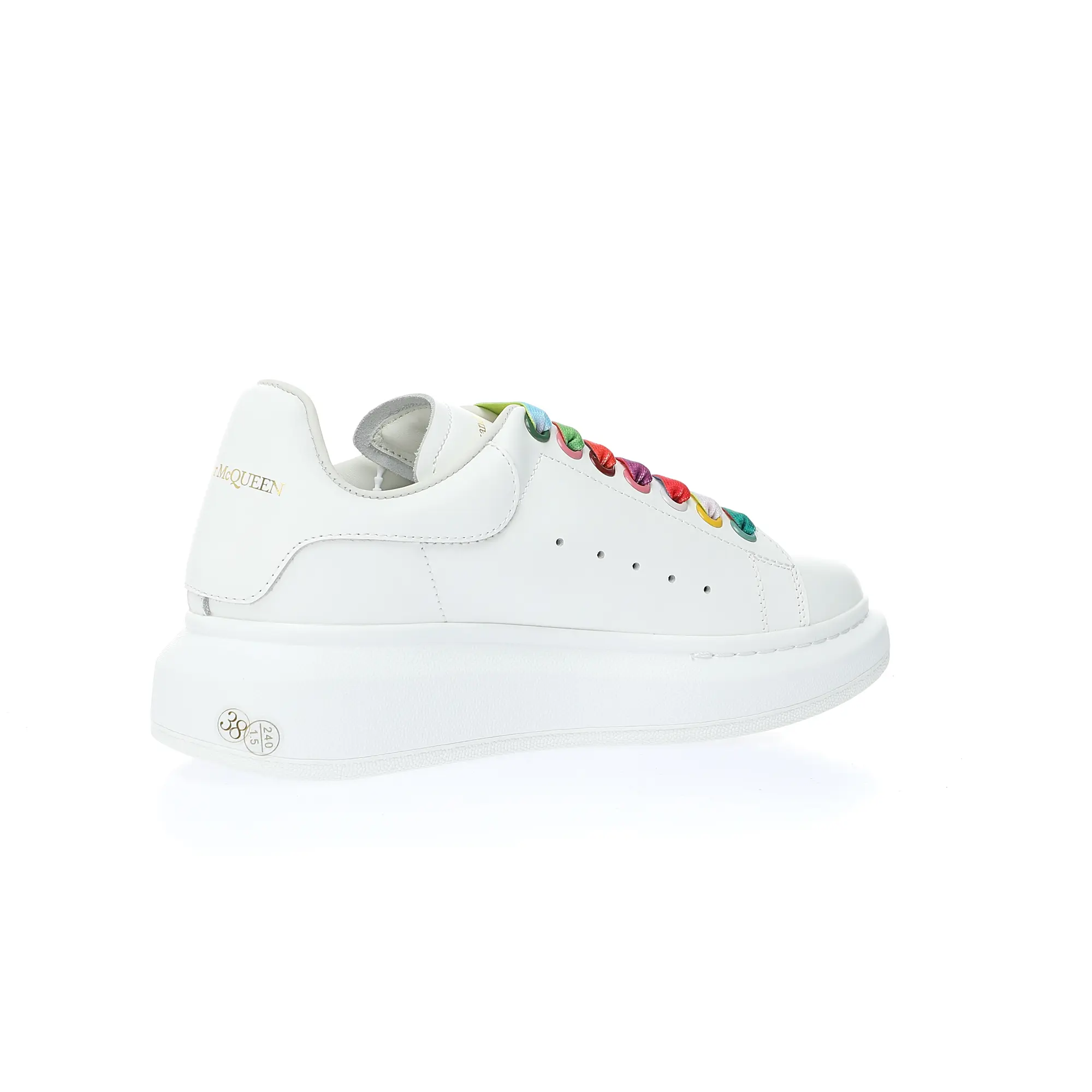 YASSW | Alexander McQueen Oversized White Rainbow Replica: The Trendy Sneaker Review