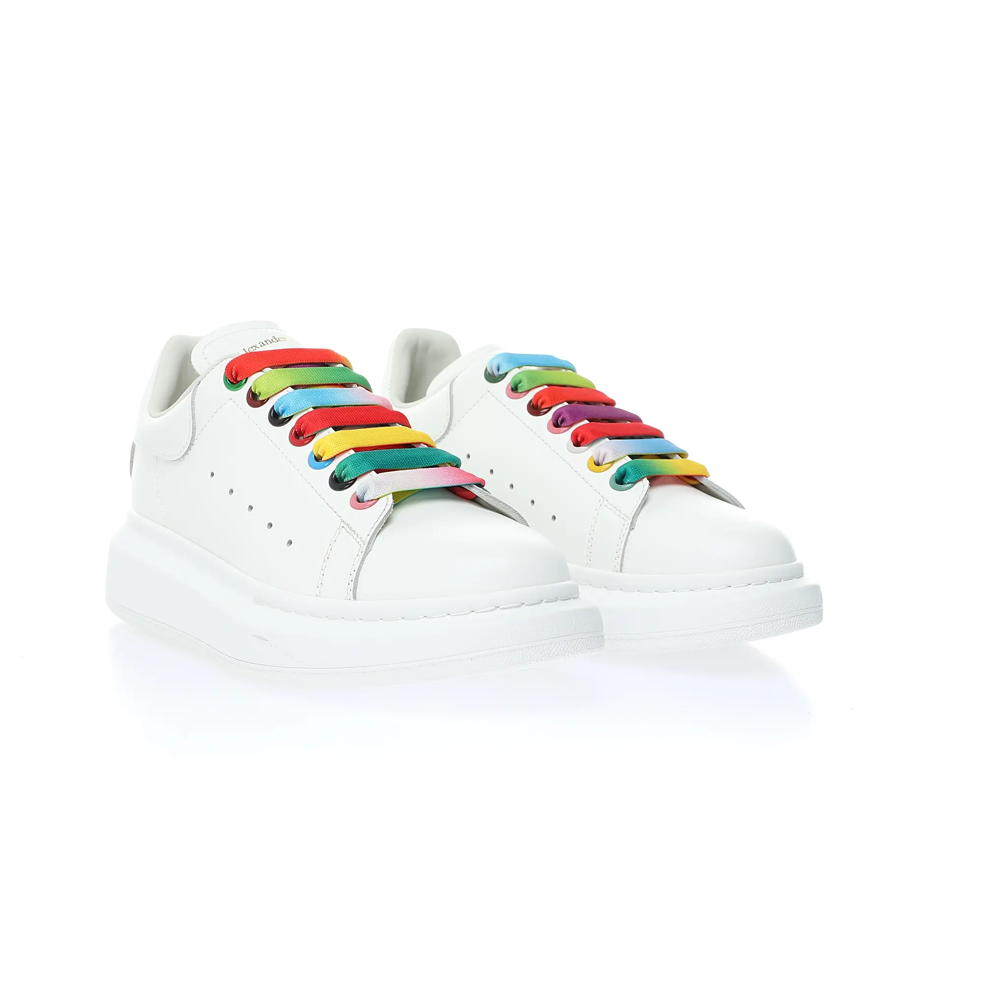 YASSW | Alexander McQueen Oversized White Rainbow Replica: The Trendy Sneaker Review