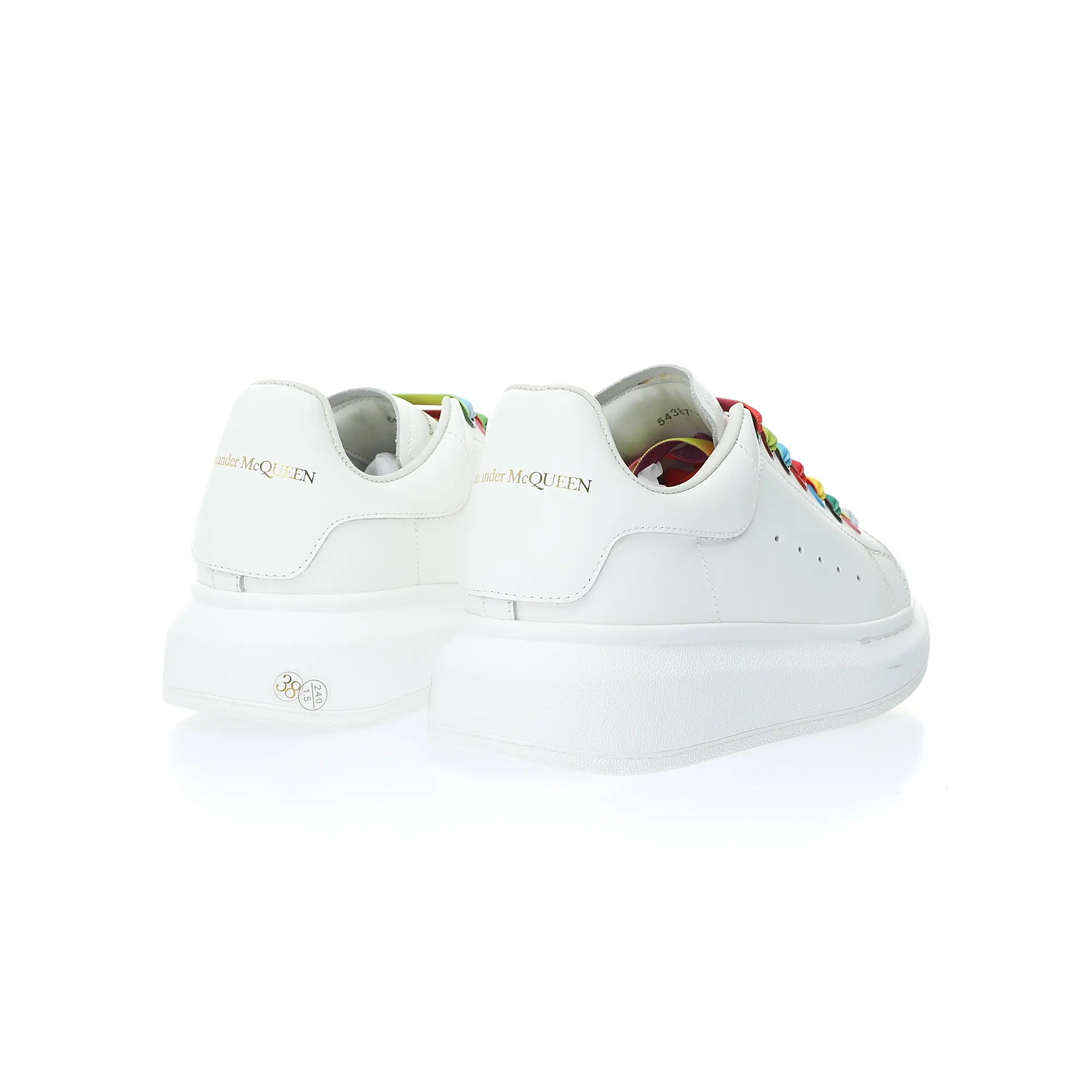 YASSW | Alexander McQueen Oversized White Rainbow Replica: The Trendy Sneaker Review