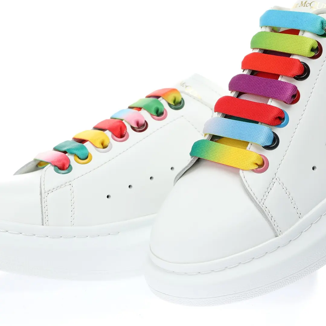 YASSW | Alexander McQueen Oversized White Rainbow Replica: The Trendy Sneaker Review