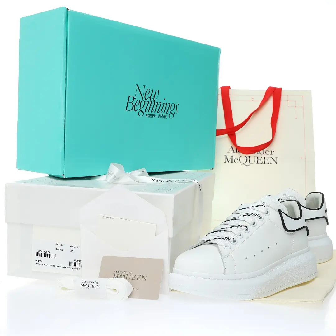 YASSW | The Ultimate Guide to Alexander McQueen White Oversized Low-Top Sneakers