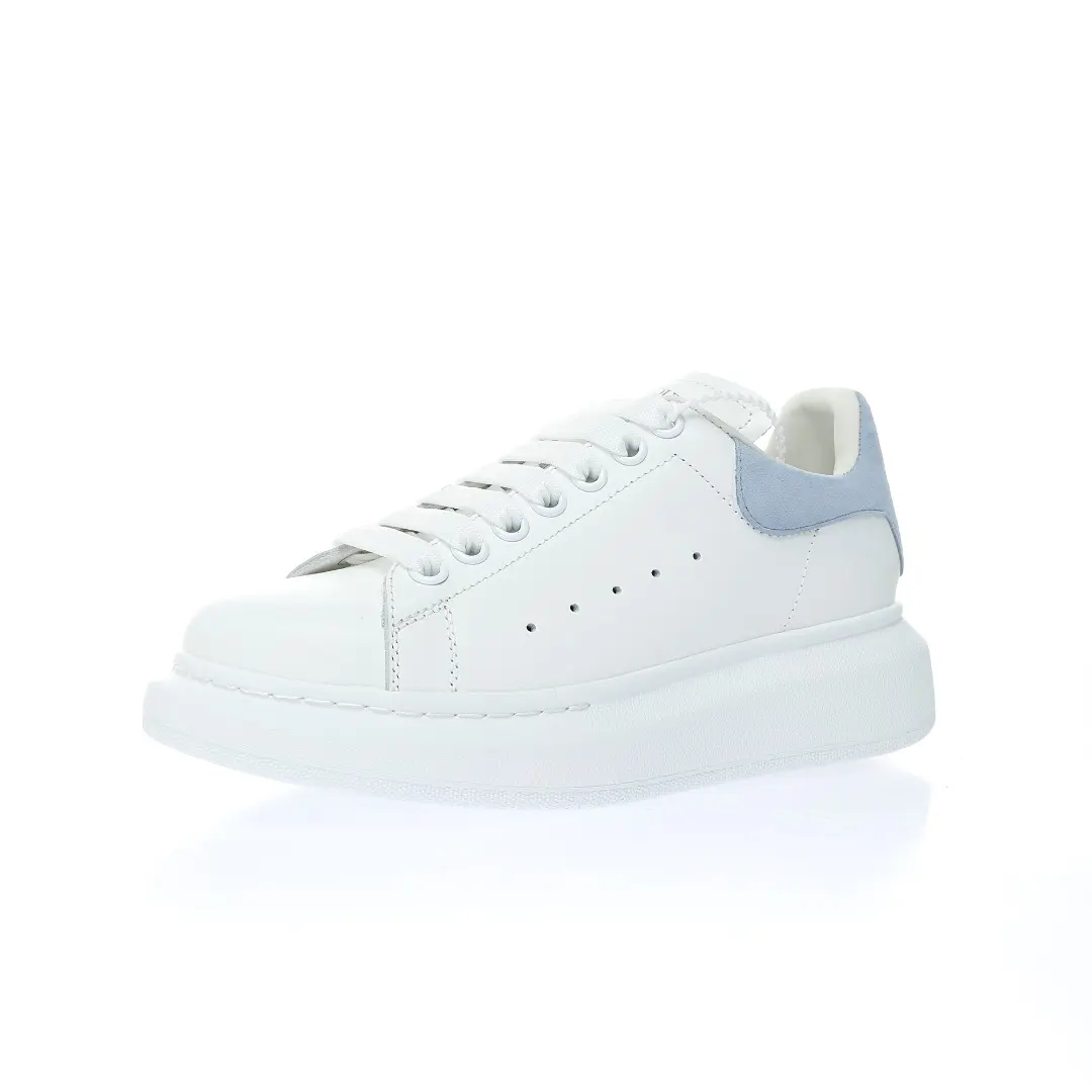 YASSW | Alexander McQueen Oversized Platform Sneakers White/Dream Blue Replica