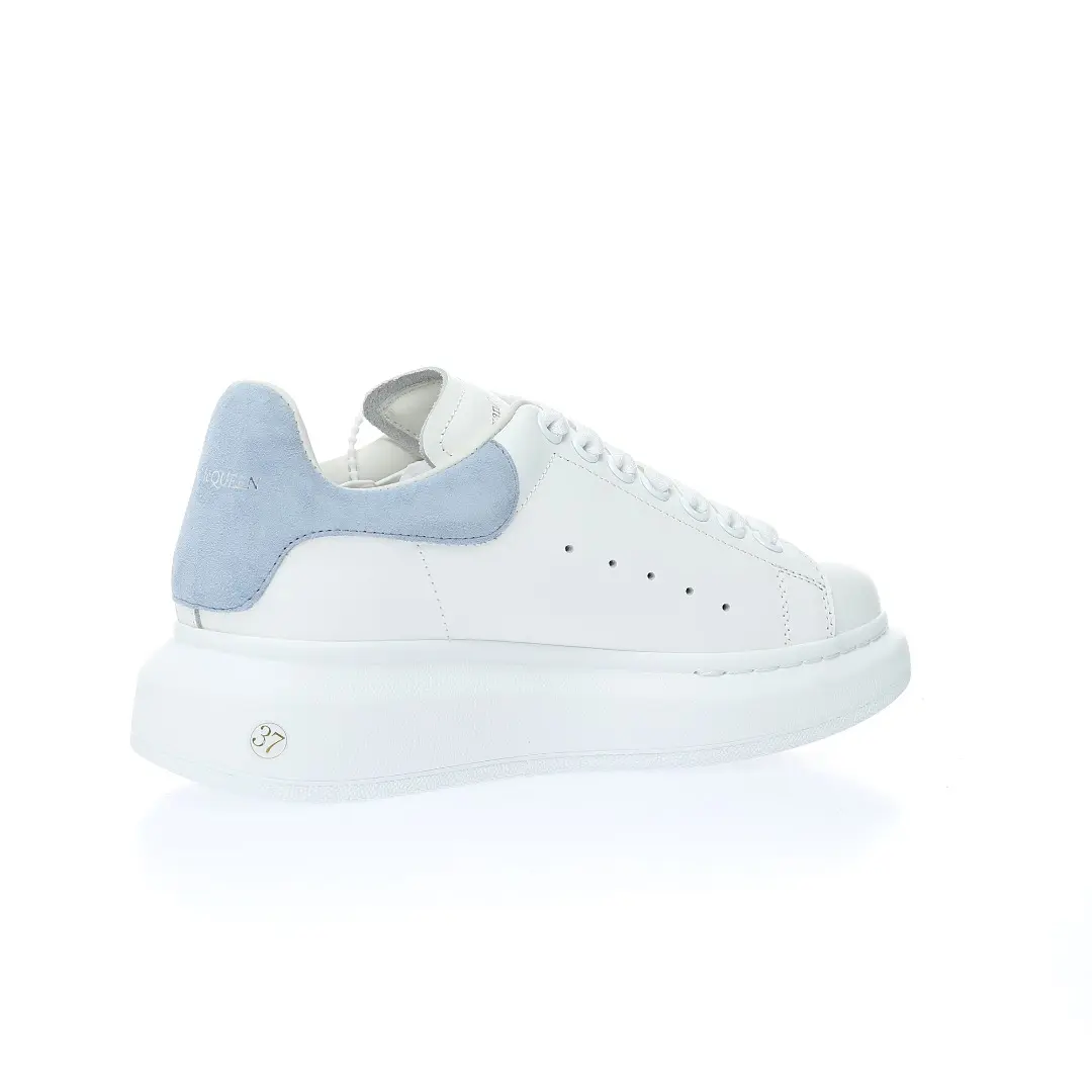 YASSW | Alexander McQueen Oversized Platform Sneakers White/Dream Blue Replica