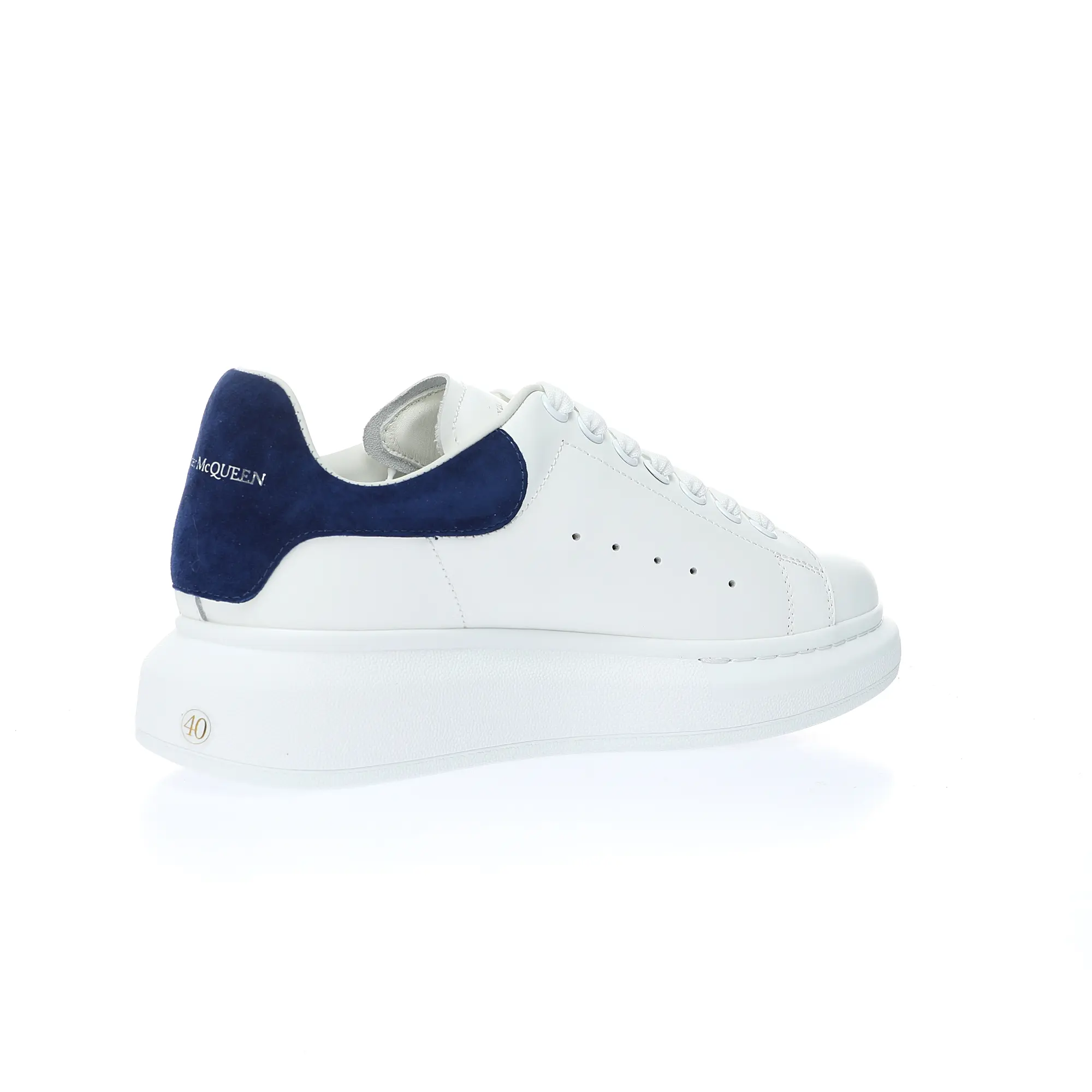 YASSW | Replica Alexander McQueen Oversized Sneaker - Blue/White