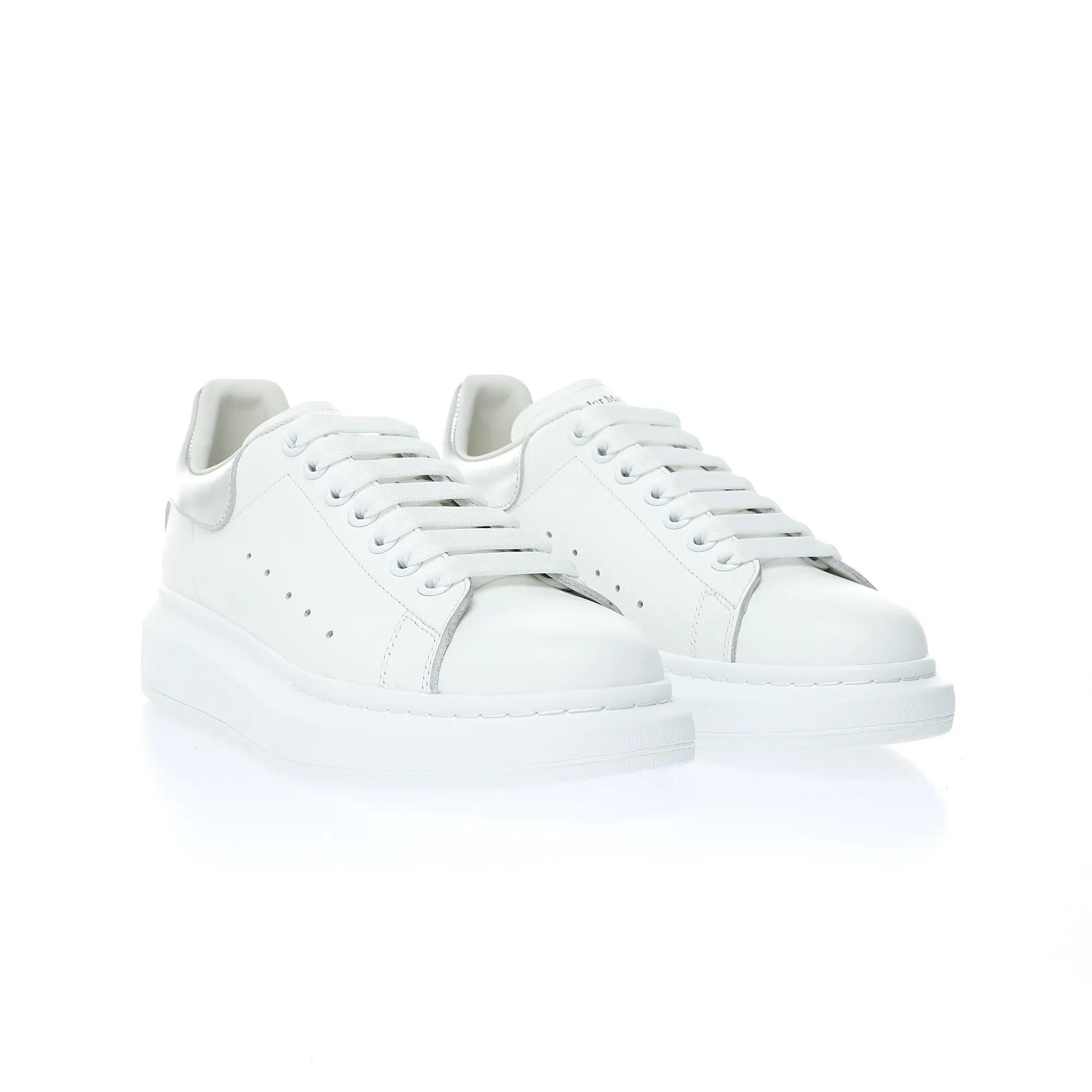 YASSW | Replica Alexander McQueen Women's White Oversized Sneakers