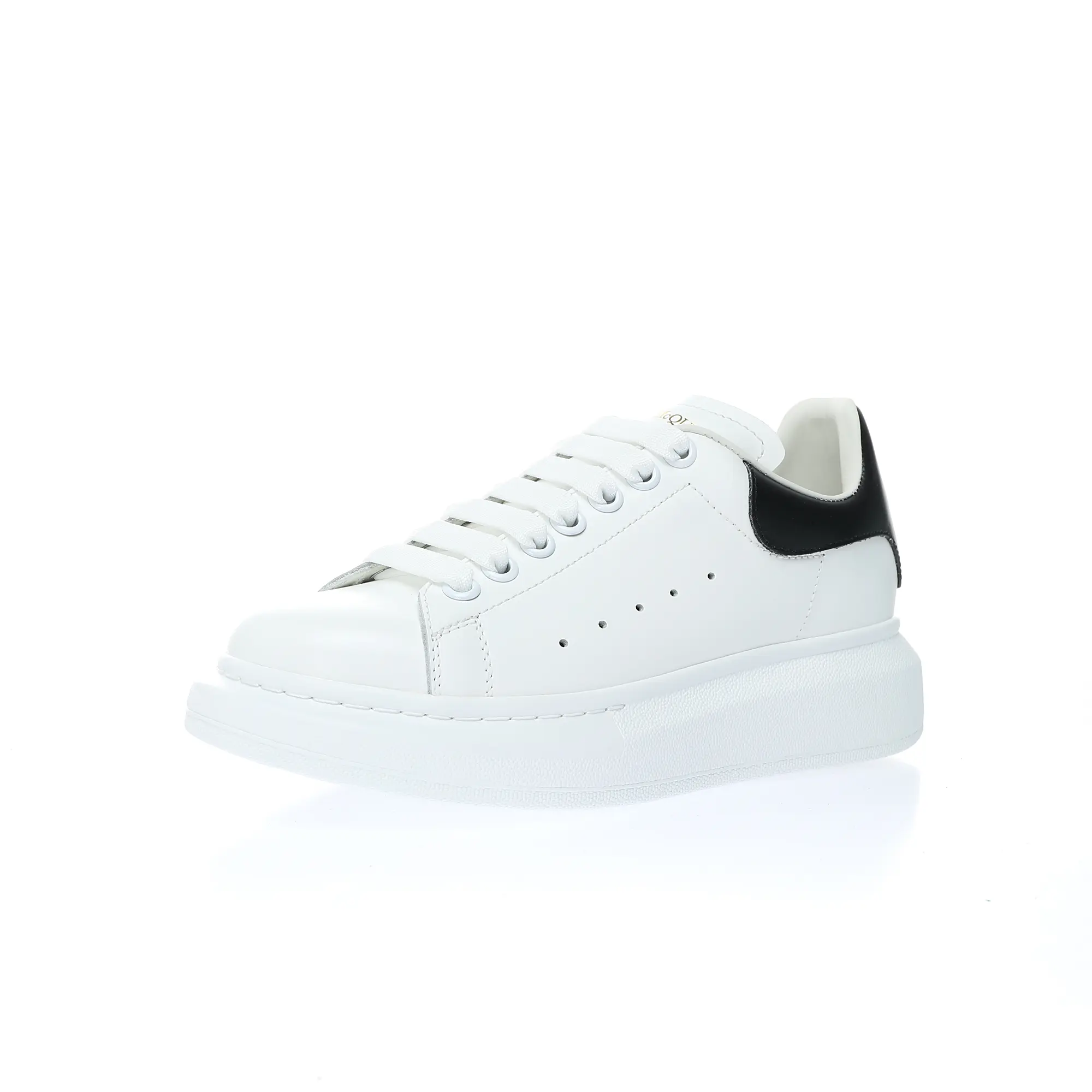 YASSW | Alexander McQueen White & Black Oversized Sneakers Replica