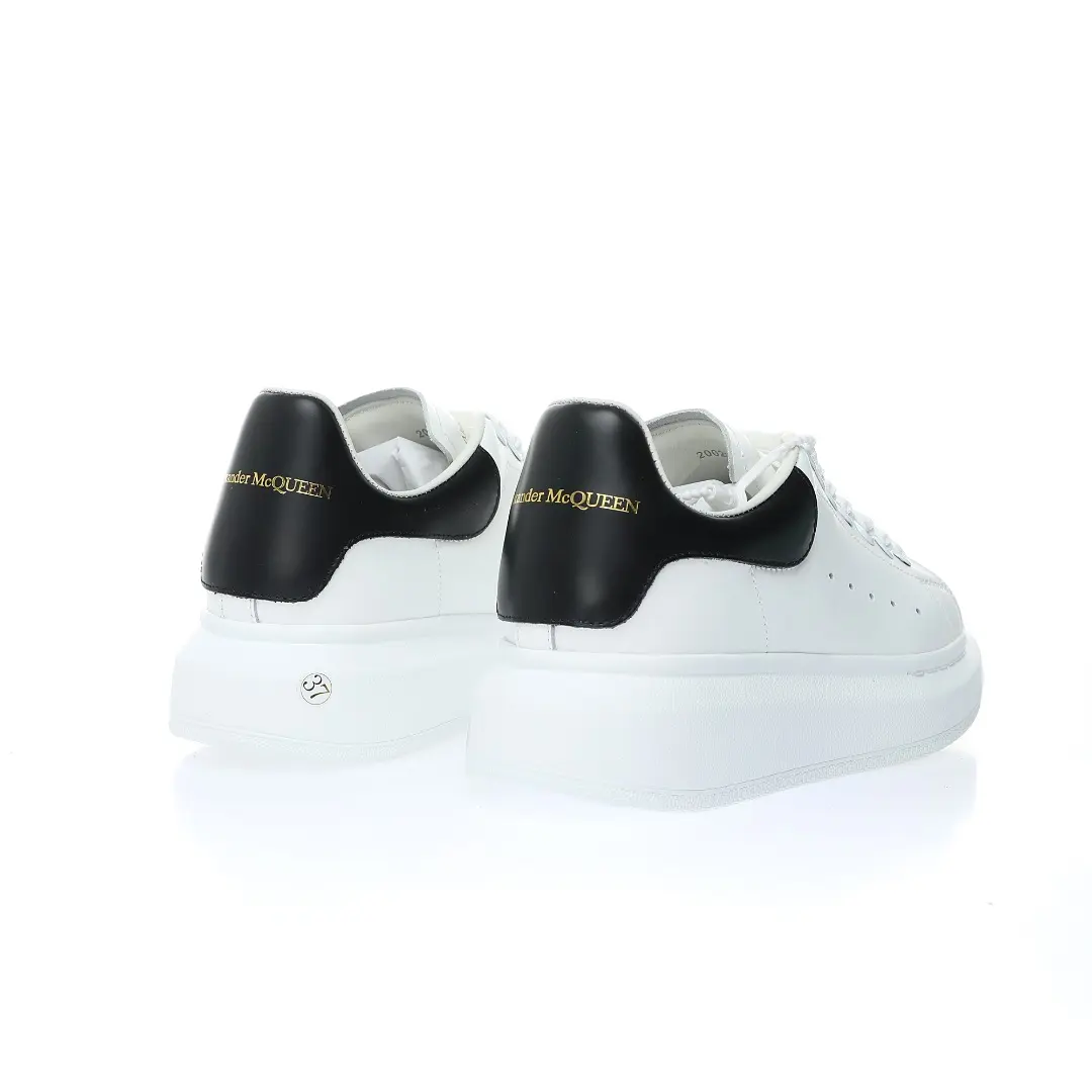 YASSW | Alexander McQueen White & Black Oversized Sneakers Replica