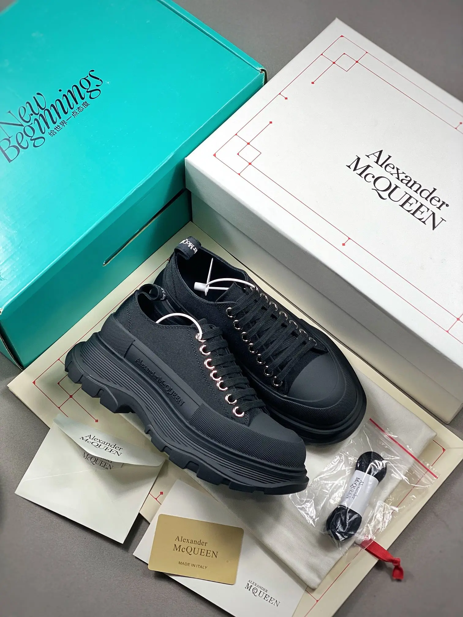 YASSW | Exploring the World of Replica Alexander McQueen Tread Slick Sneakers