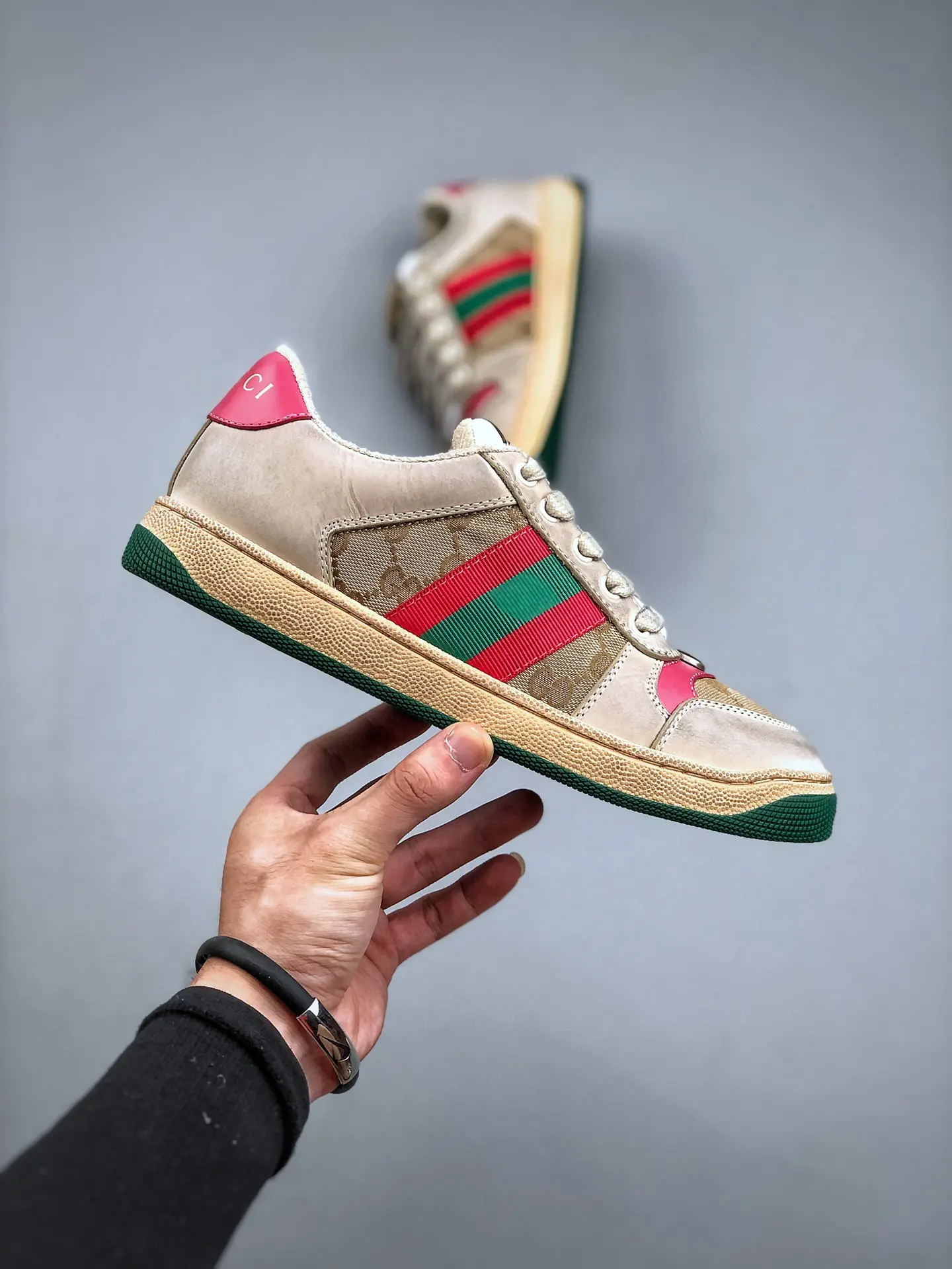 YASSW | Replica Gucci Screener Sneaker in Beige: Worth the Hype?