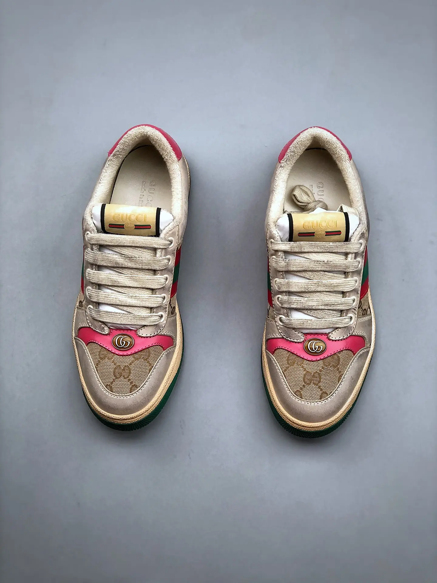 YASSW | Replica Gucci Screener Sneaker in Beige: Worth the Hype?