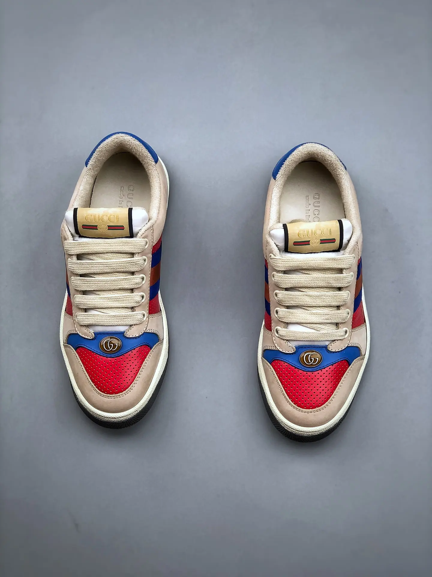 YASSW | Replica Gucci Women's Screener Sneakers in White Leather: A Comprehensive Review