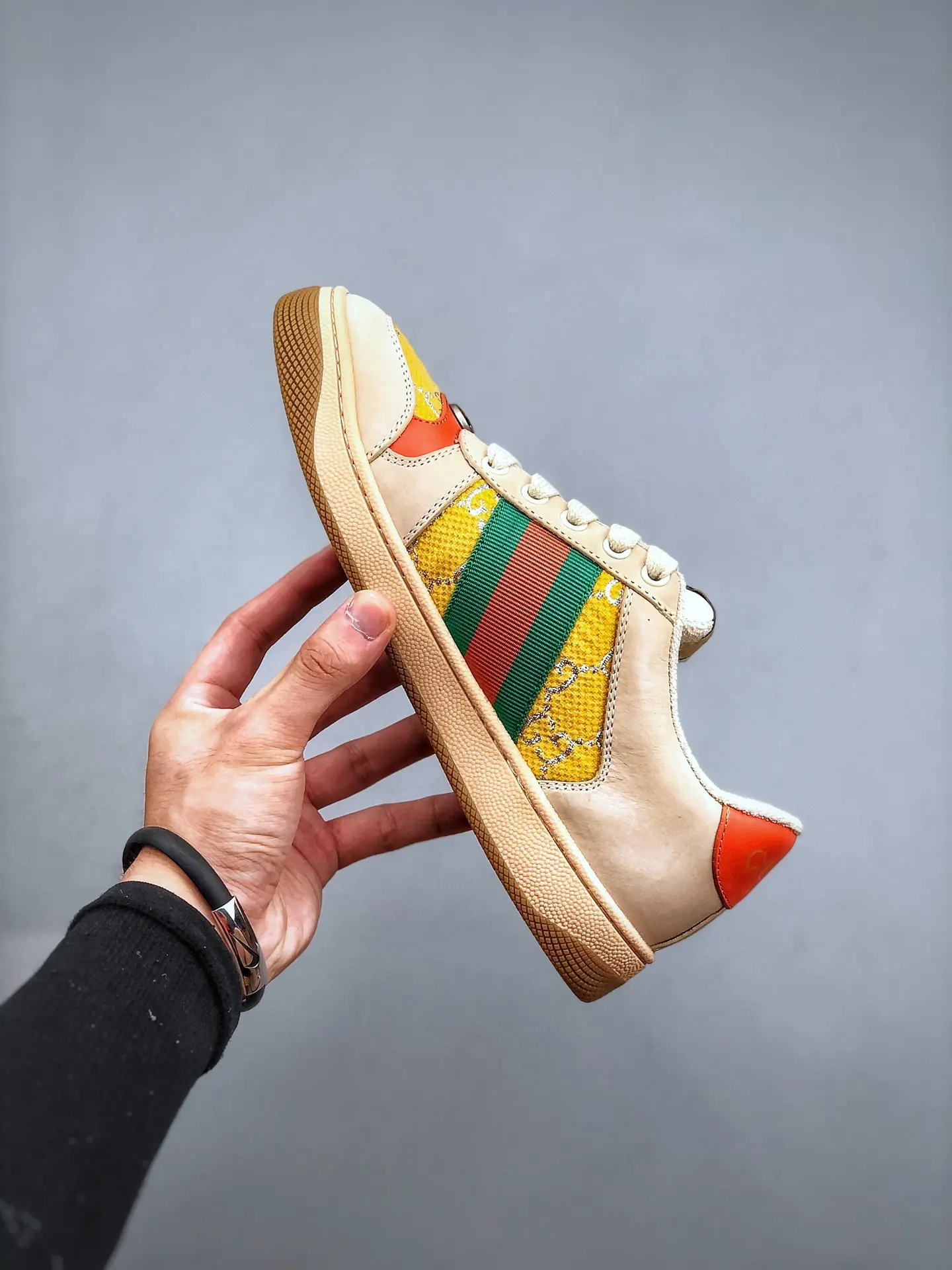 YASSW | Multi-Color Replica Gucci Screener Sneakers - Style Meets Comfort