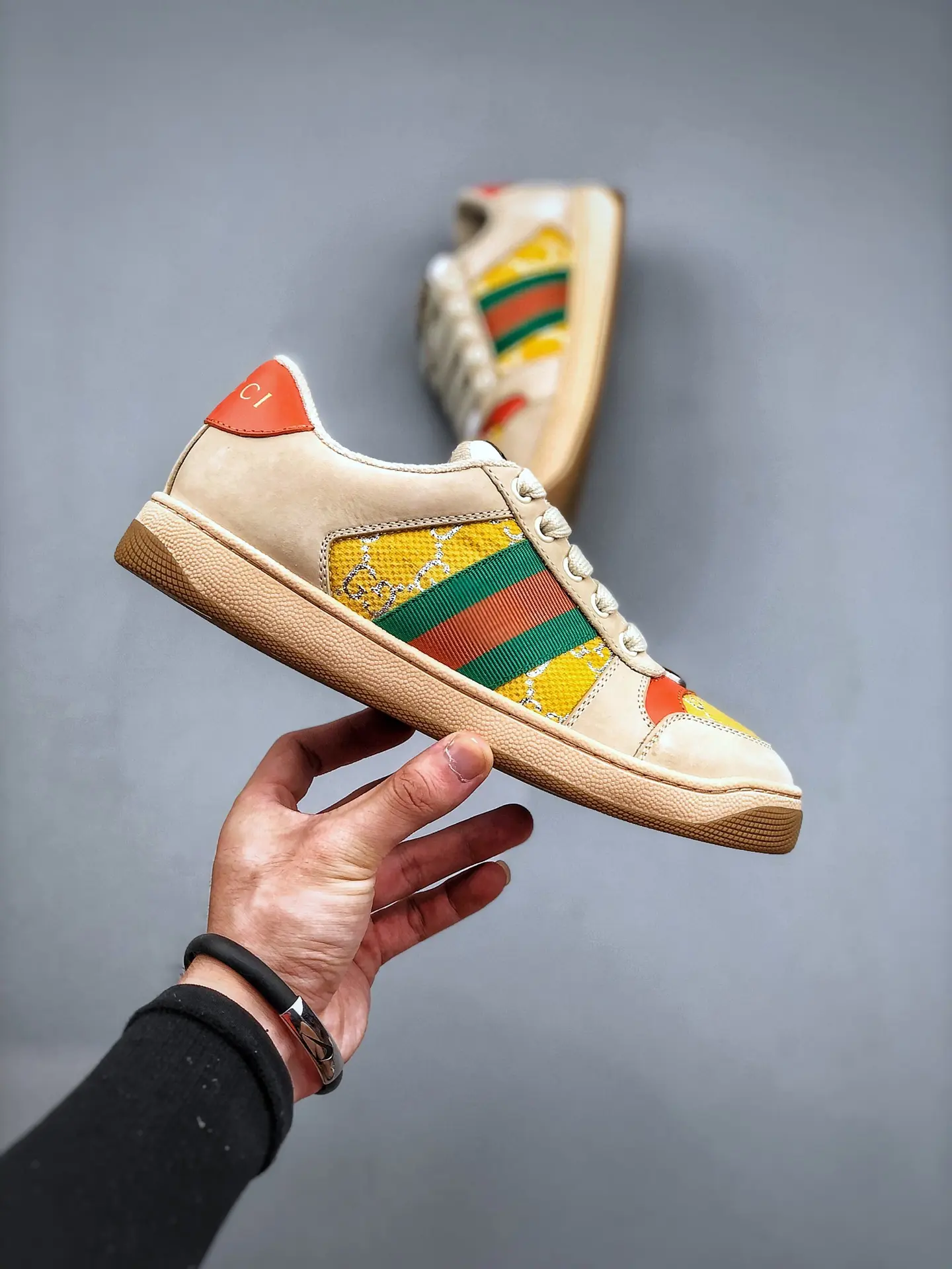 YASSW | Multi-Color Replica Gucci Screener Sneakers - Style Meets Comfort