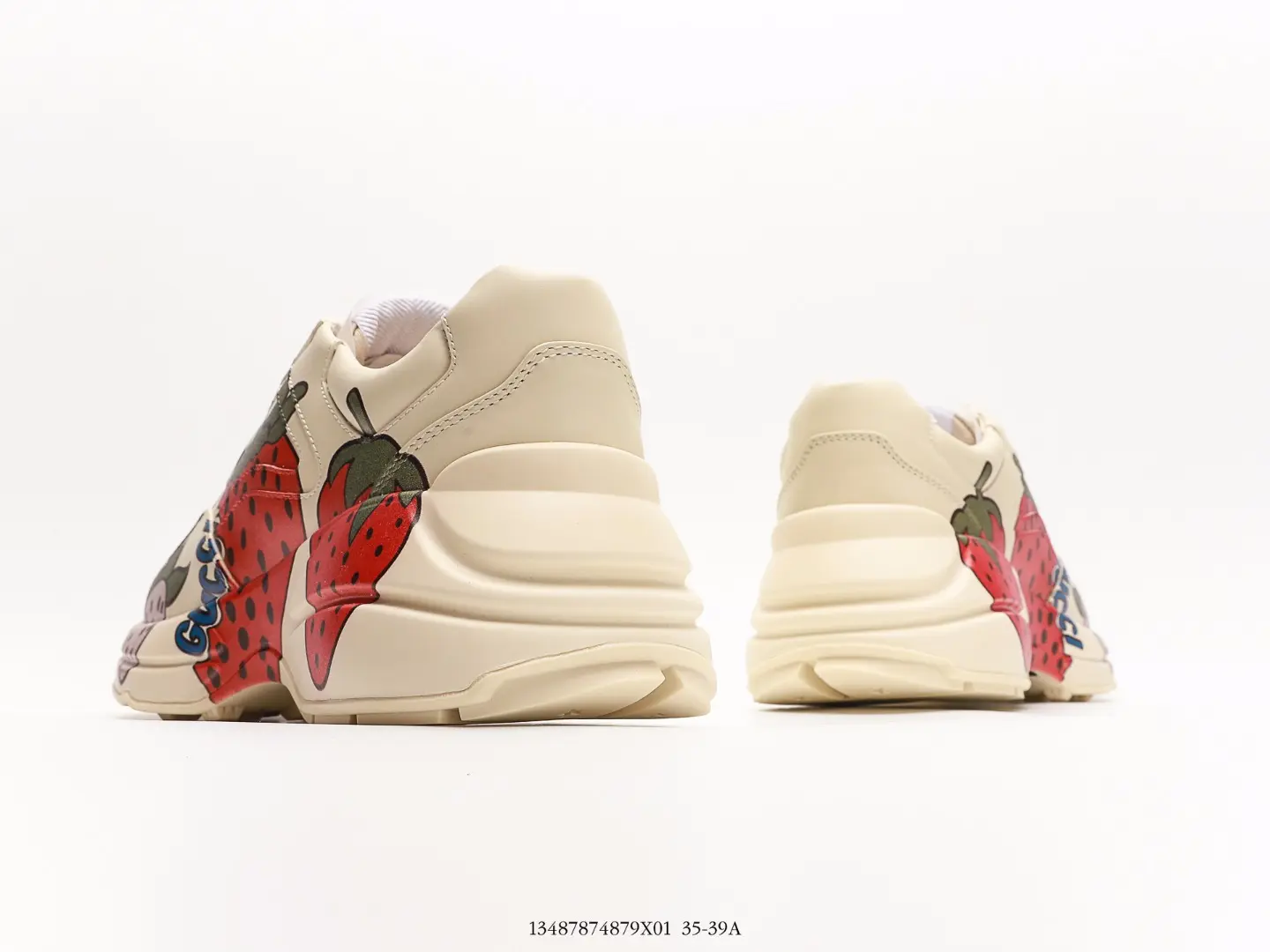 YASSW | Replica Gucci Rhyton Sneakers in Beige: A Detailed Look at 2022 Designs