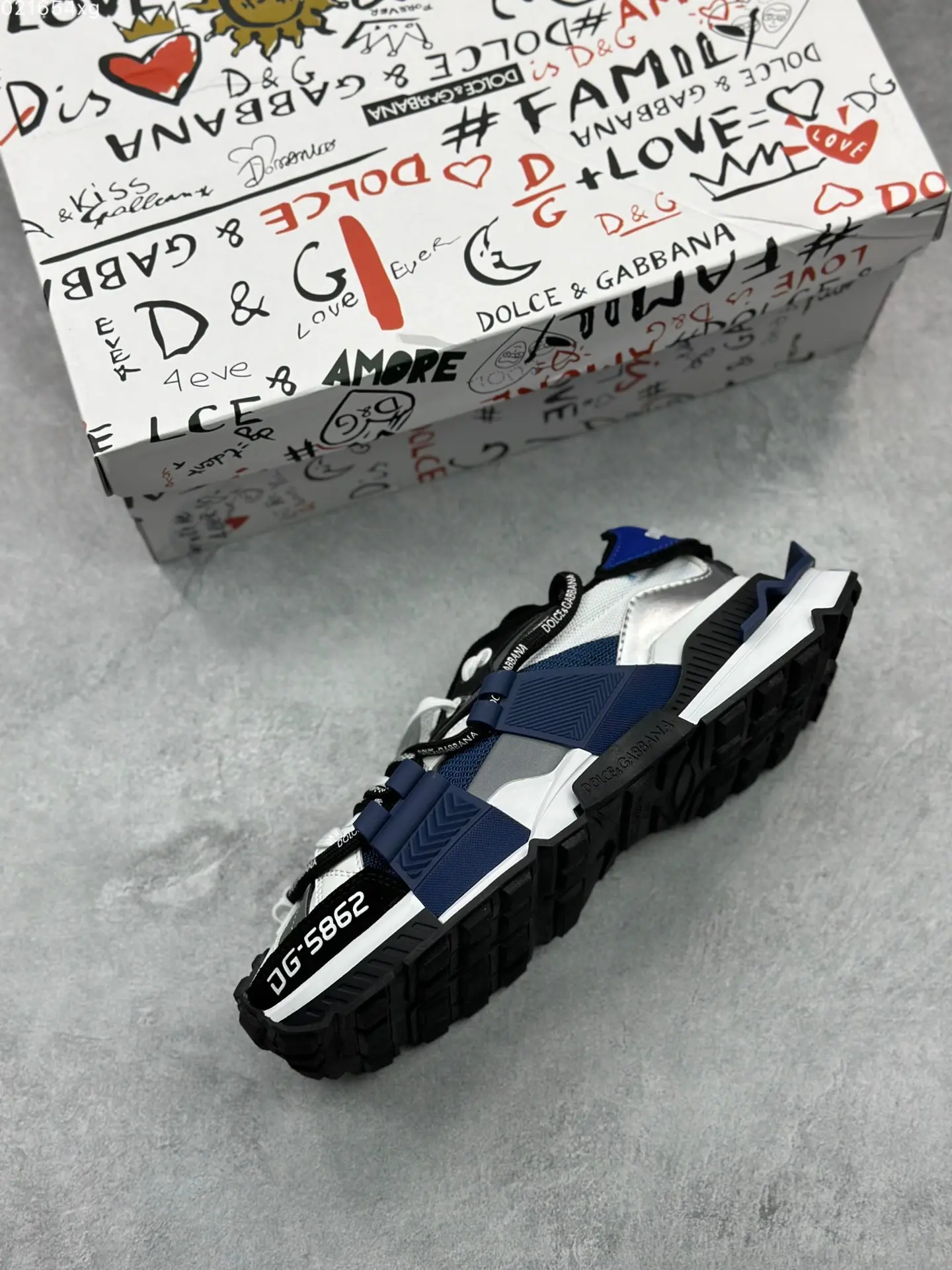 YASSW | Exploring Replica Dolce & Gabbana Blue and White Space Sneakers