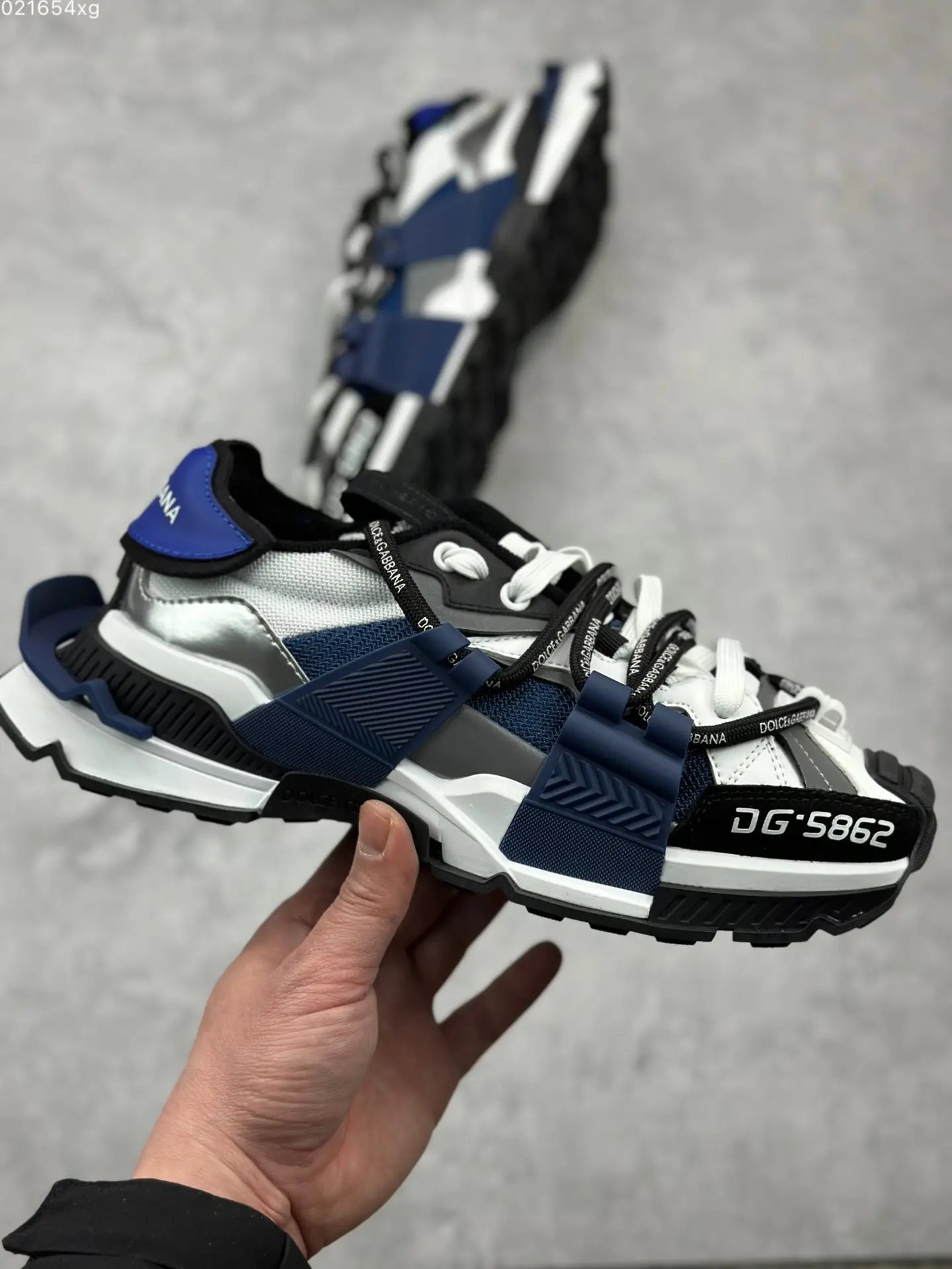 YASSW | Exploring Replica Dolce & Gabbana Blue and White Space Sneakers