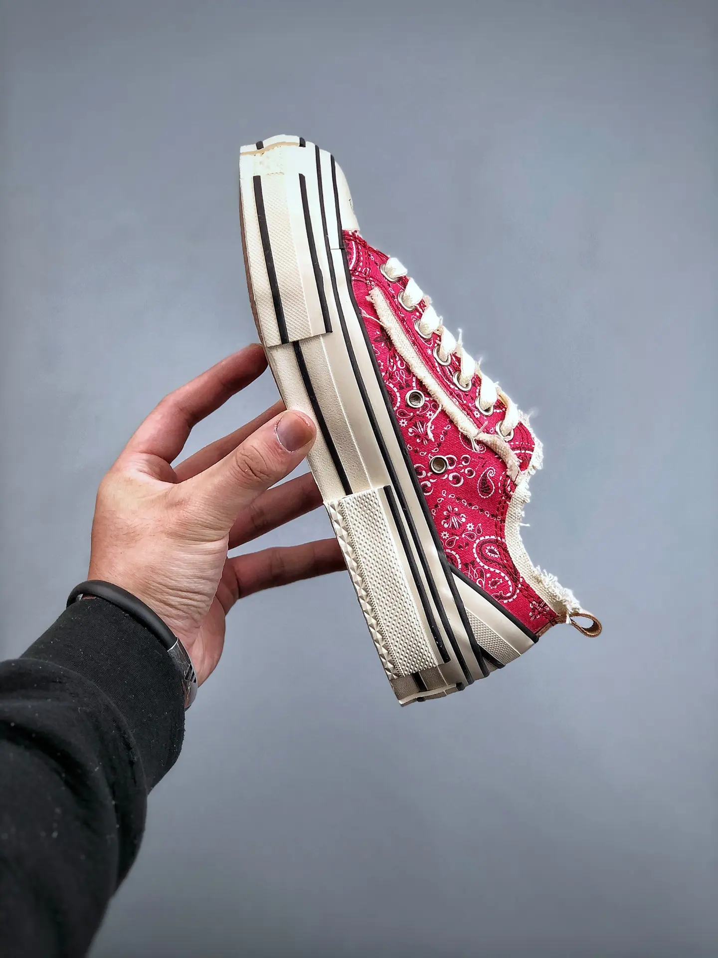 YASSW | Converse Chuck Taylor All-Star Dark Pink Maroon Canvas Shoes Kids Size - A Stylish Replica