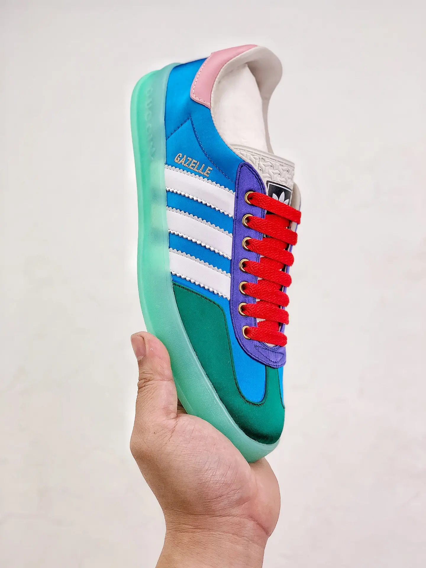 YASSW | Gucci x Adidas Gazelle Multicolor Replica: Fashion Forward or Faux Pas?