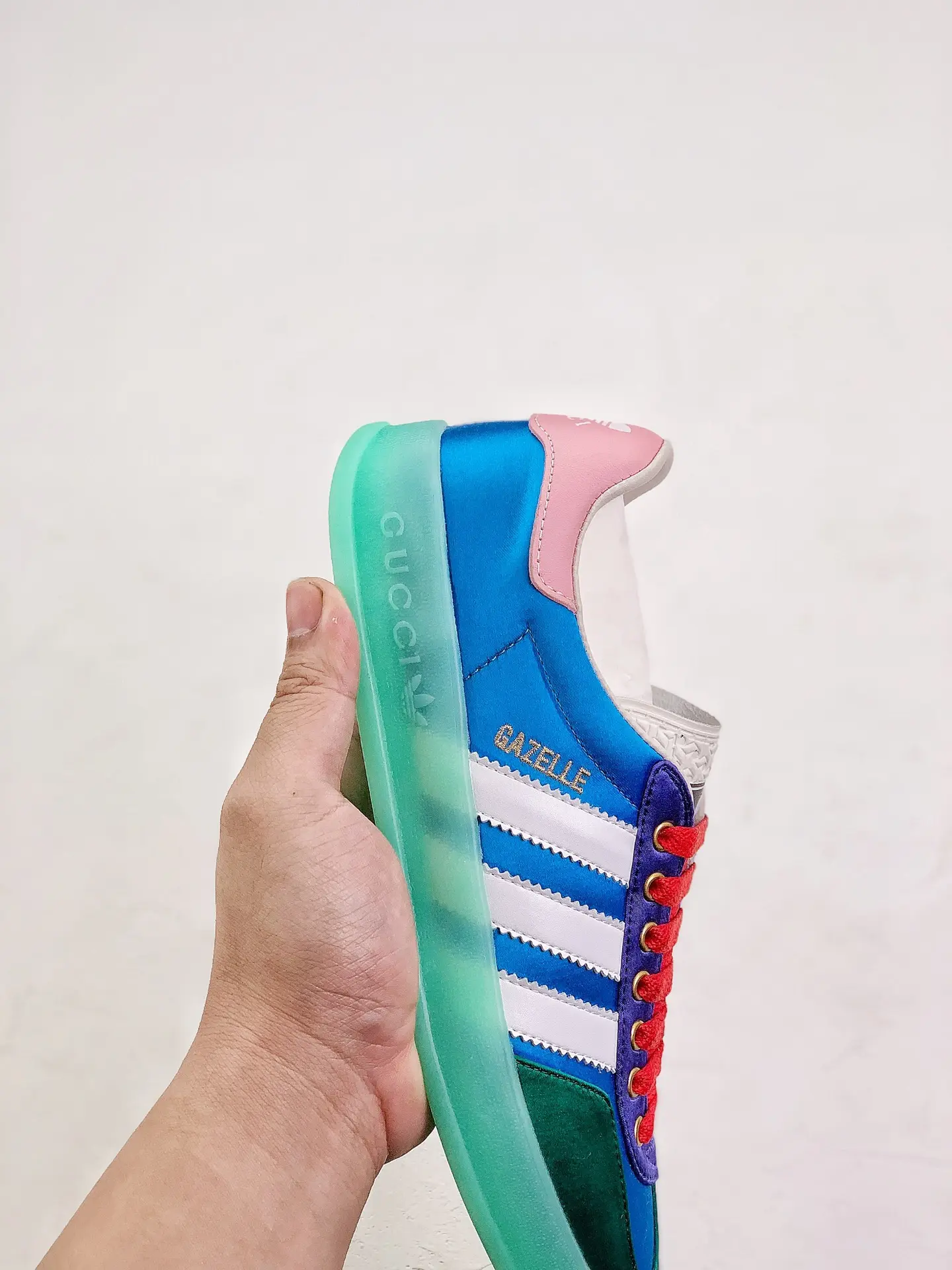 YASSW | Gucci x Adidas Gazelle Multicolor Replica: Fashion Forward or Faux Pas?