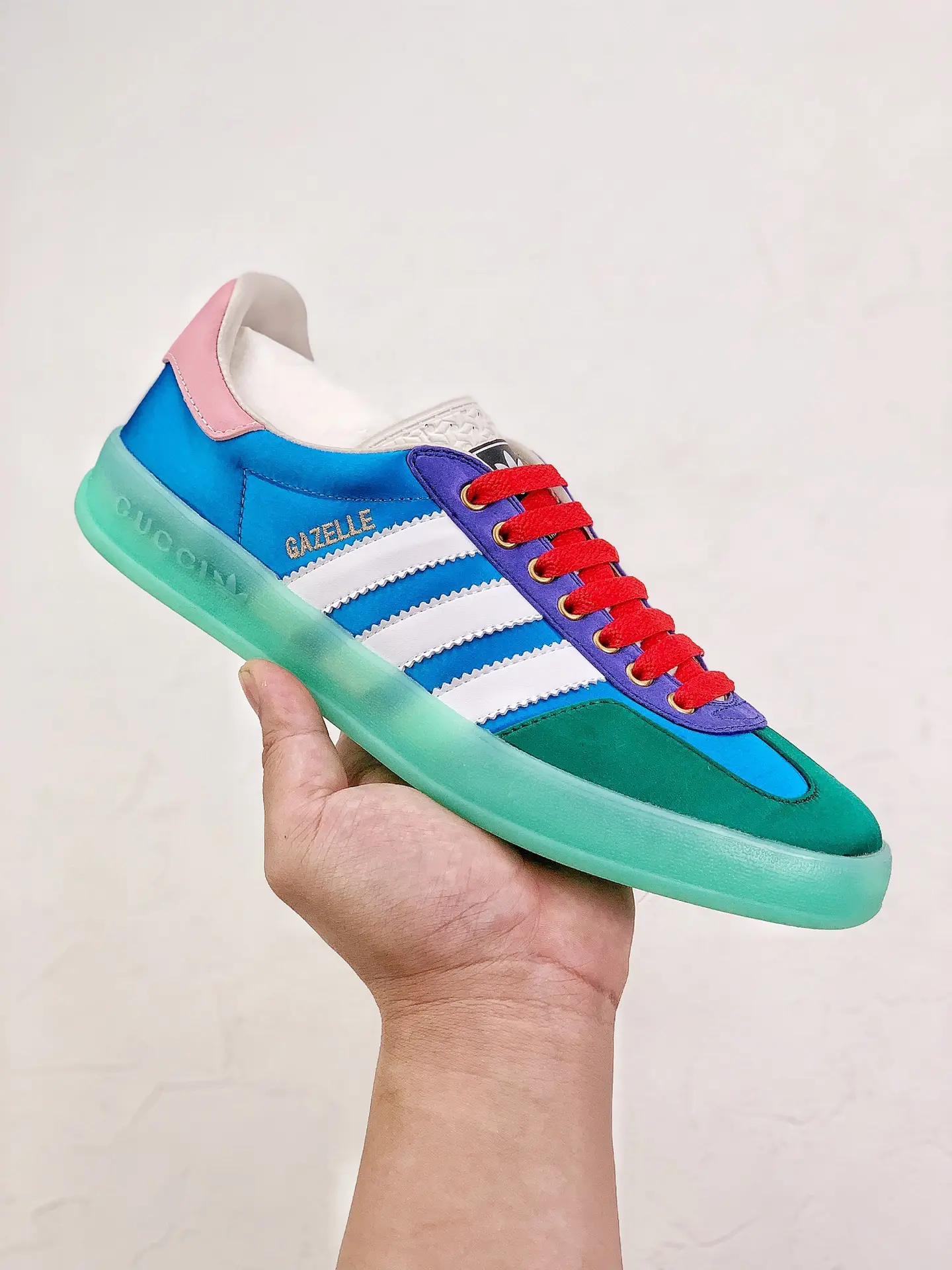 YASSW | Gucci x Adidas Gazelle Multicolor Replica: Fashion Forward or Faux Pas?