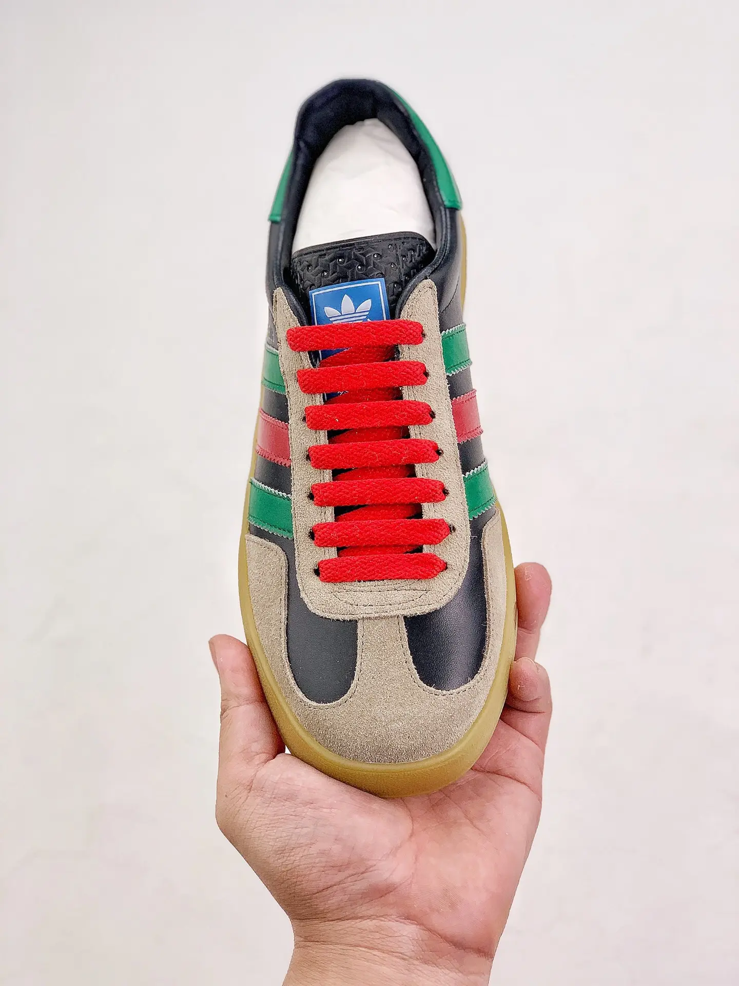 YASSW | Gucci x Adidas Gazelle Low Cut Sneakers 726487 AAA43 9549 Multicolor Replica