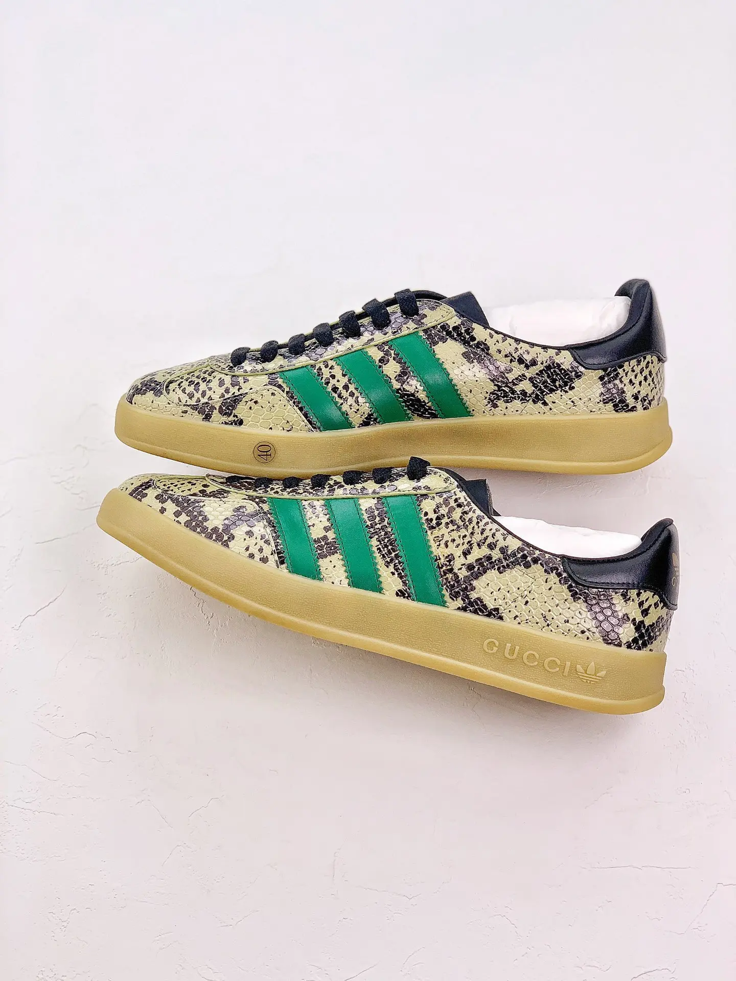 YASSW | First Look: Gucci x Adidas Replica Sneakers - Style and Comfort Redefined