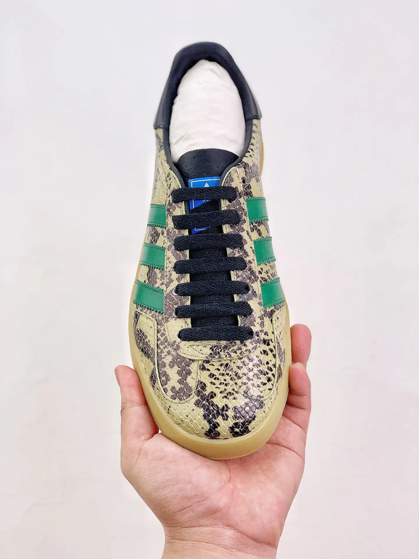 YASSW | First Look: Gucci x Adidas Replica Sneakers - Style and Comfort Redefined