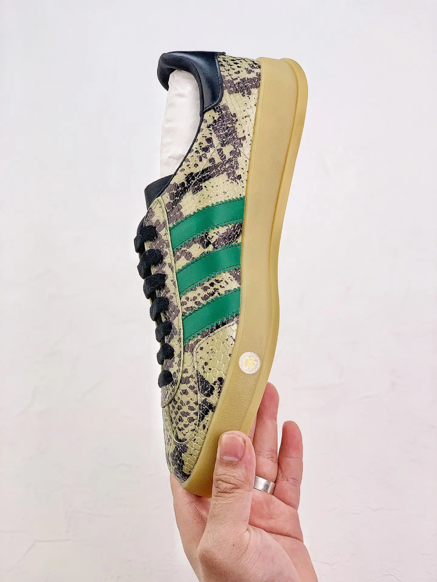 YASSW | First Look: Gucci x Adidas Replica Sneakers - Style and Comfort Redefined