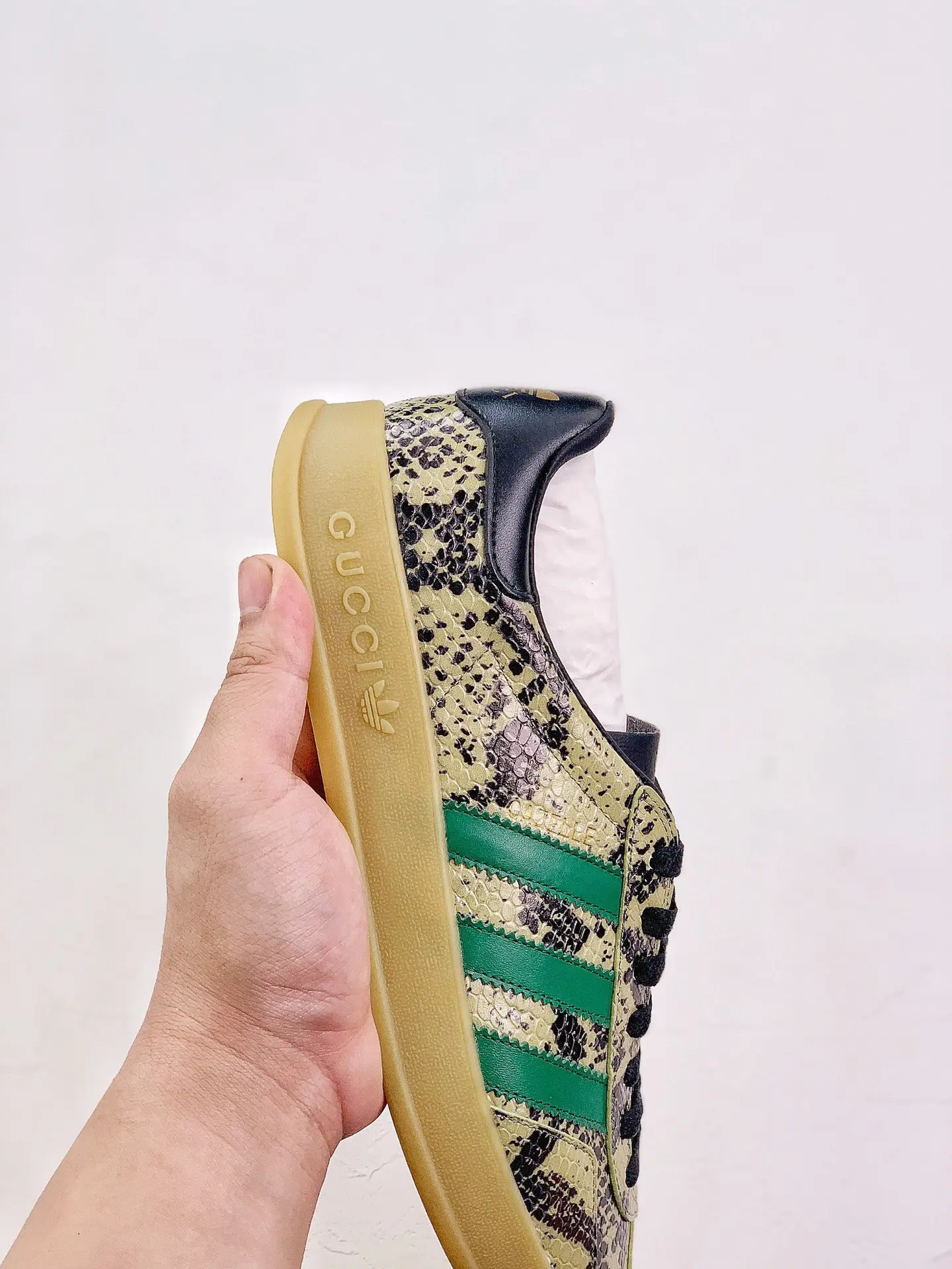 YASSW | First Look: Gucci x Adidas Replica Sneakers - Style and Comfort Redefined