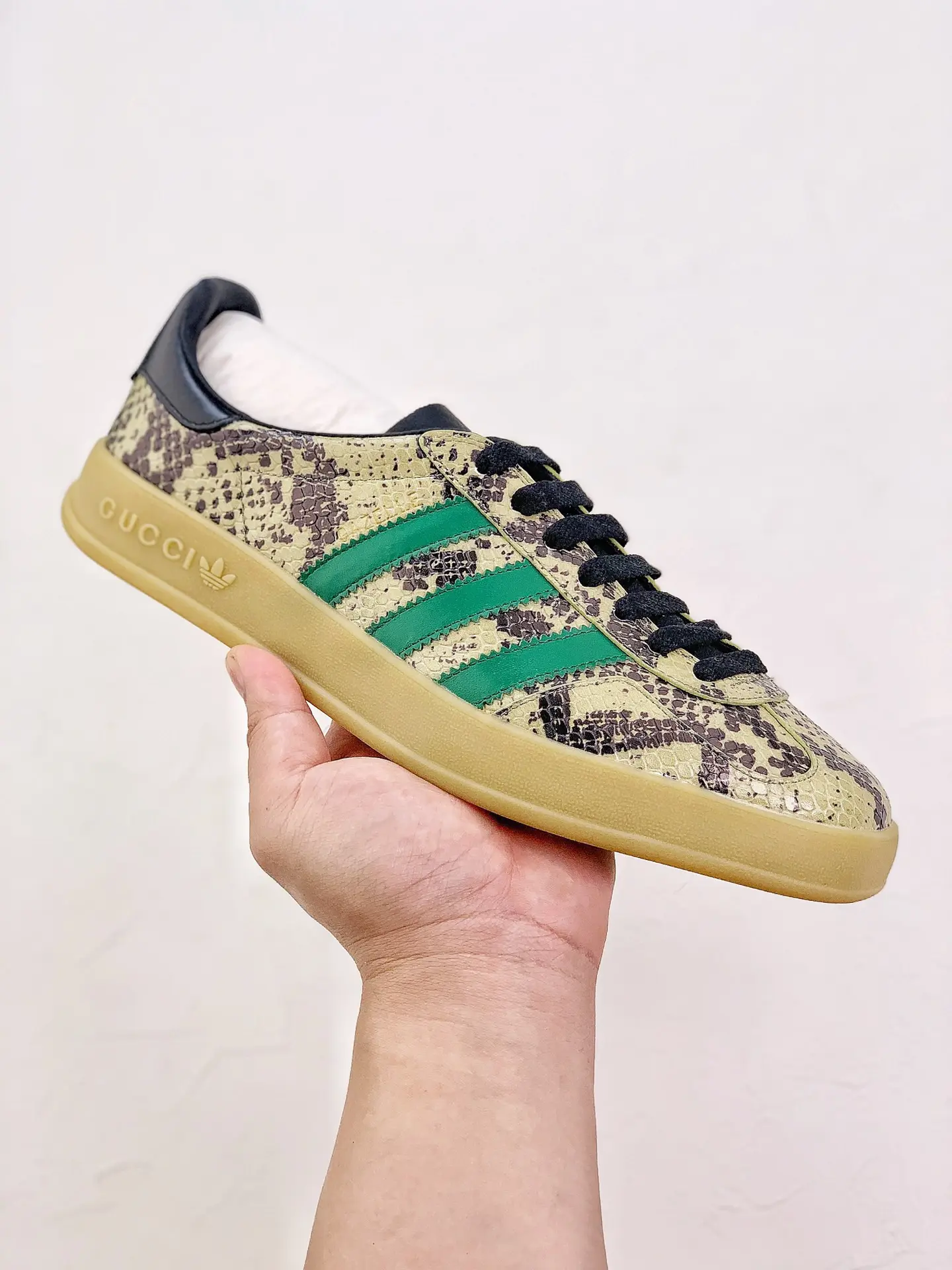 YASSW | First Look: Gucci x Adidas Replica Sneakers - Style and Comfort Redefined