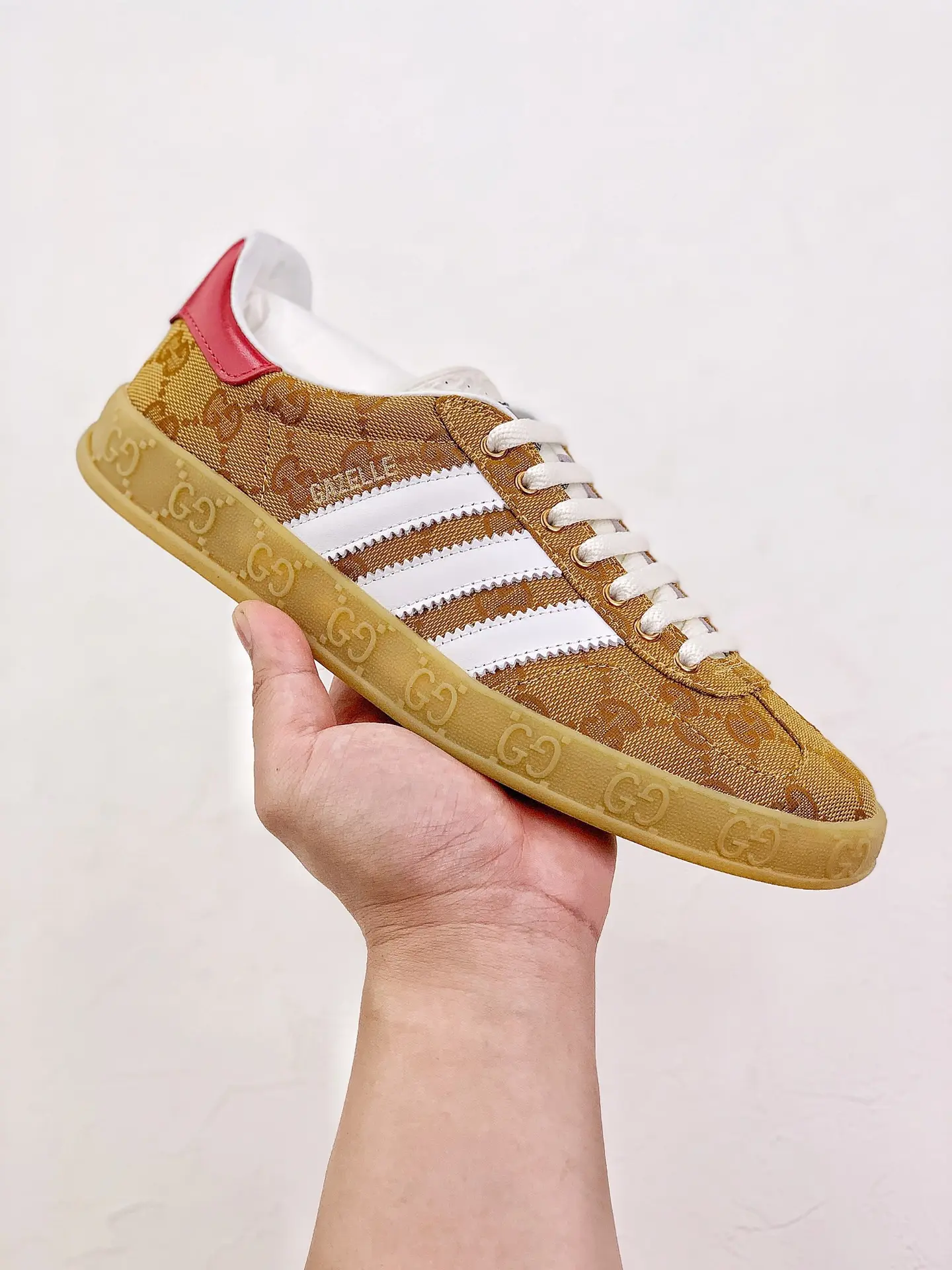 YASSW | Gucci x Adidas Gazelle Brown Sneakers: An In-Depth Look