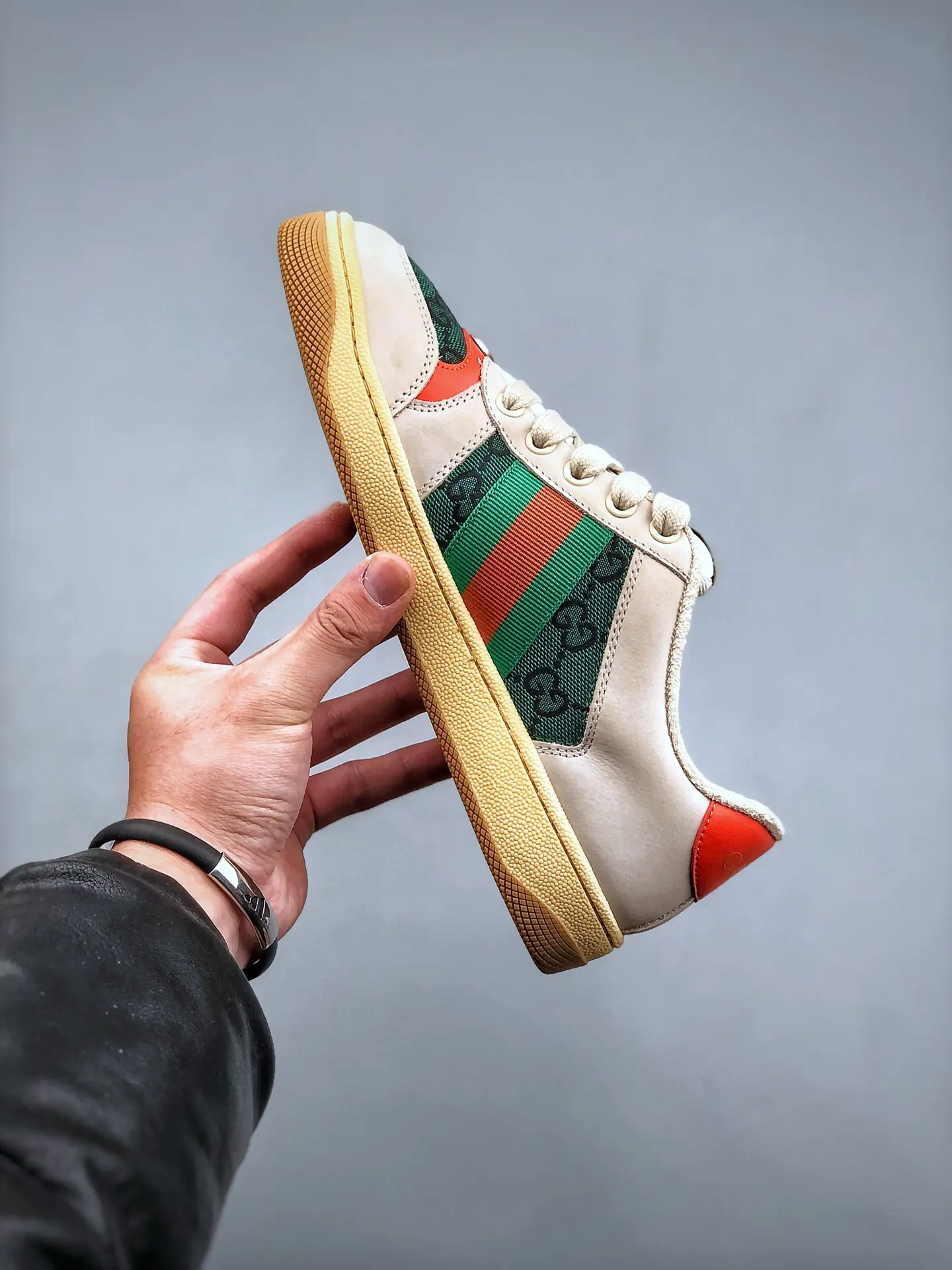 YASSW | Replica Gucci Screener Sneakers Beige Review