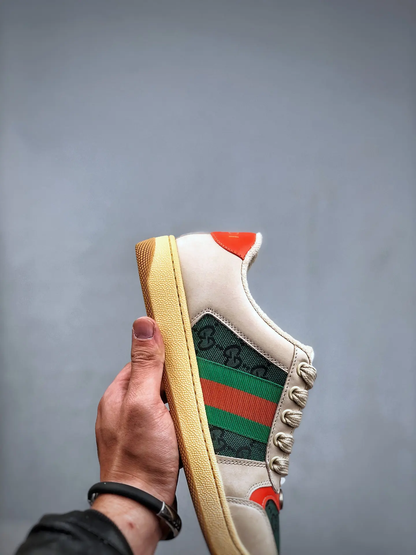 YASSW | Replica Gucci Screener Sneakers Beige Review