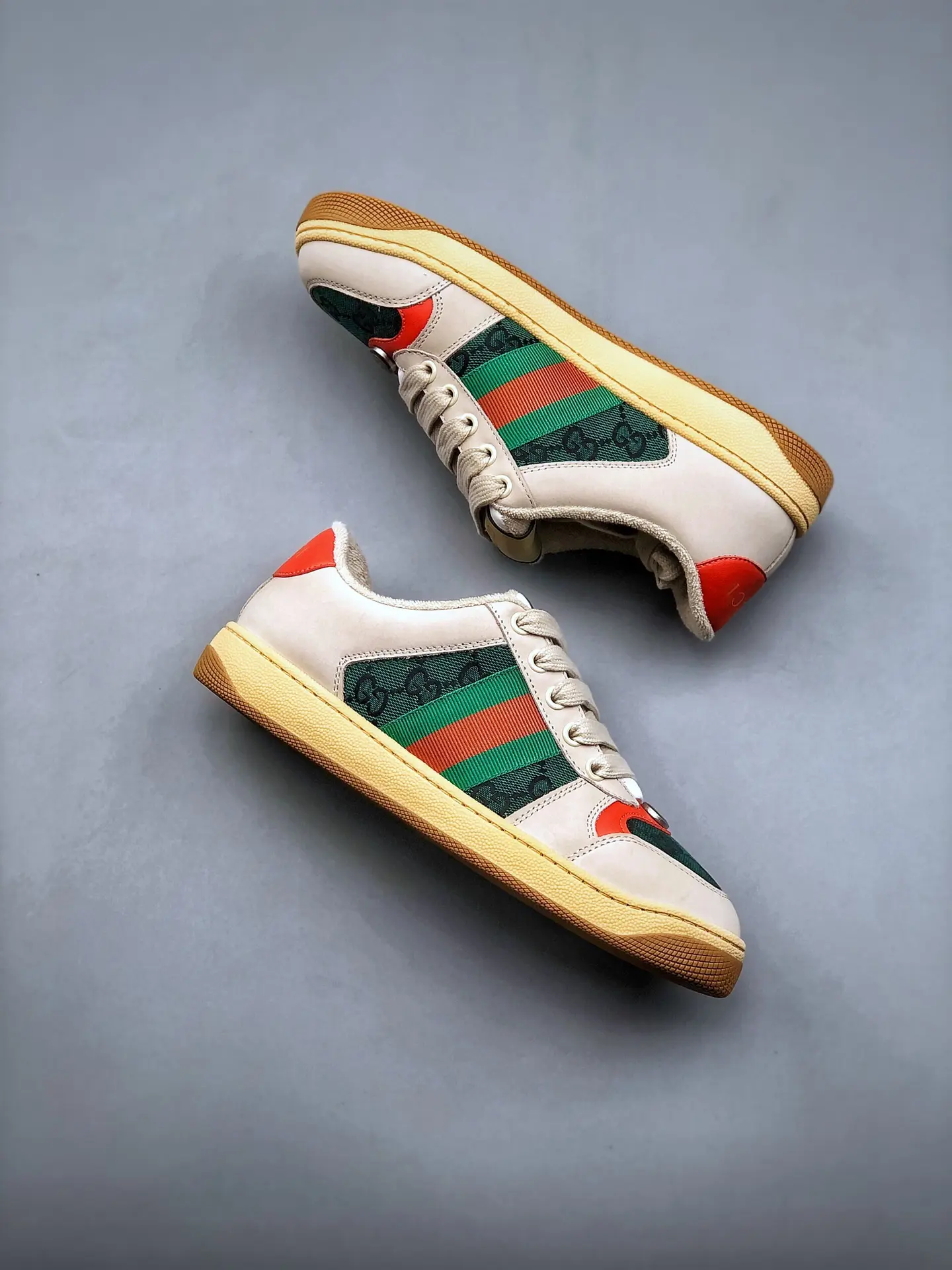 YASSW | Replica Gucci Screener Sneakers Beige Review