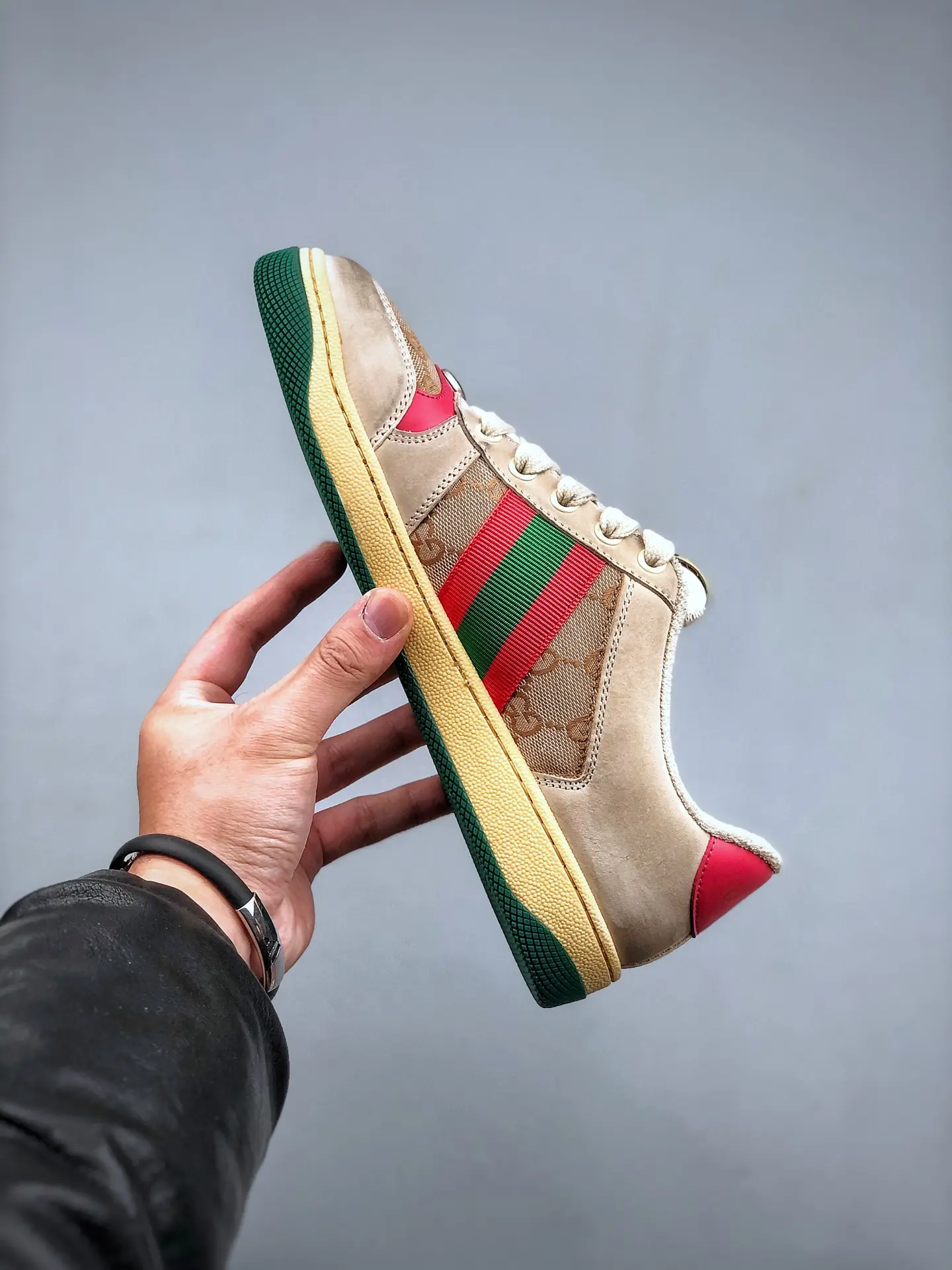 YASSW | Gucci Screener Leather Sneakers Replica: The Stylish Alternative