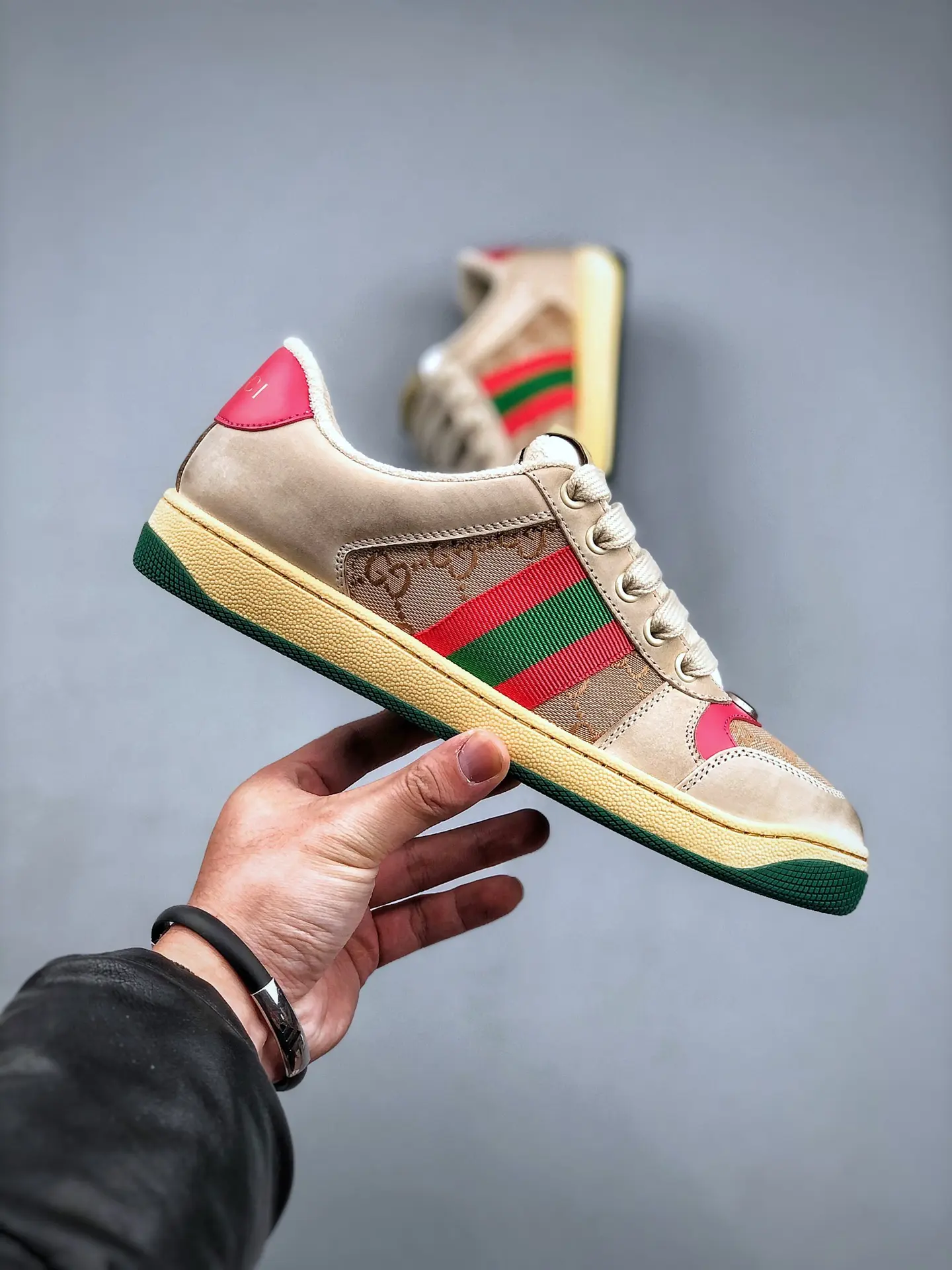 YASSW | Gucci Screener Leather Sneakers Replica: The Stylish Alternative