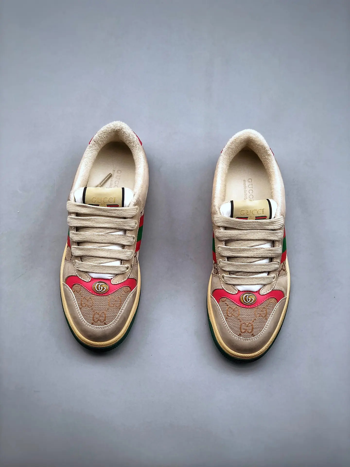 YASSW | Gucci Screener Leather Sneakers Replica: The Stylish Alternative