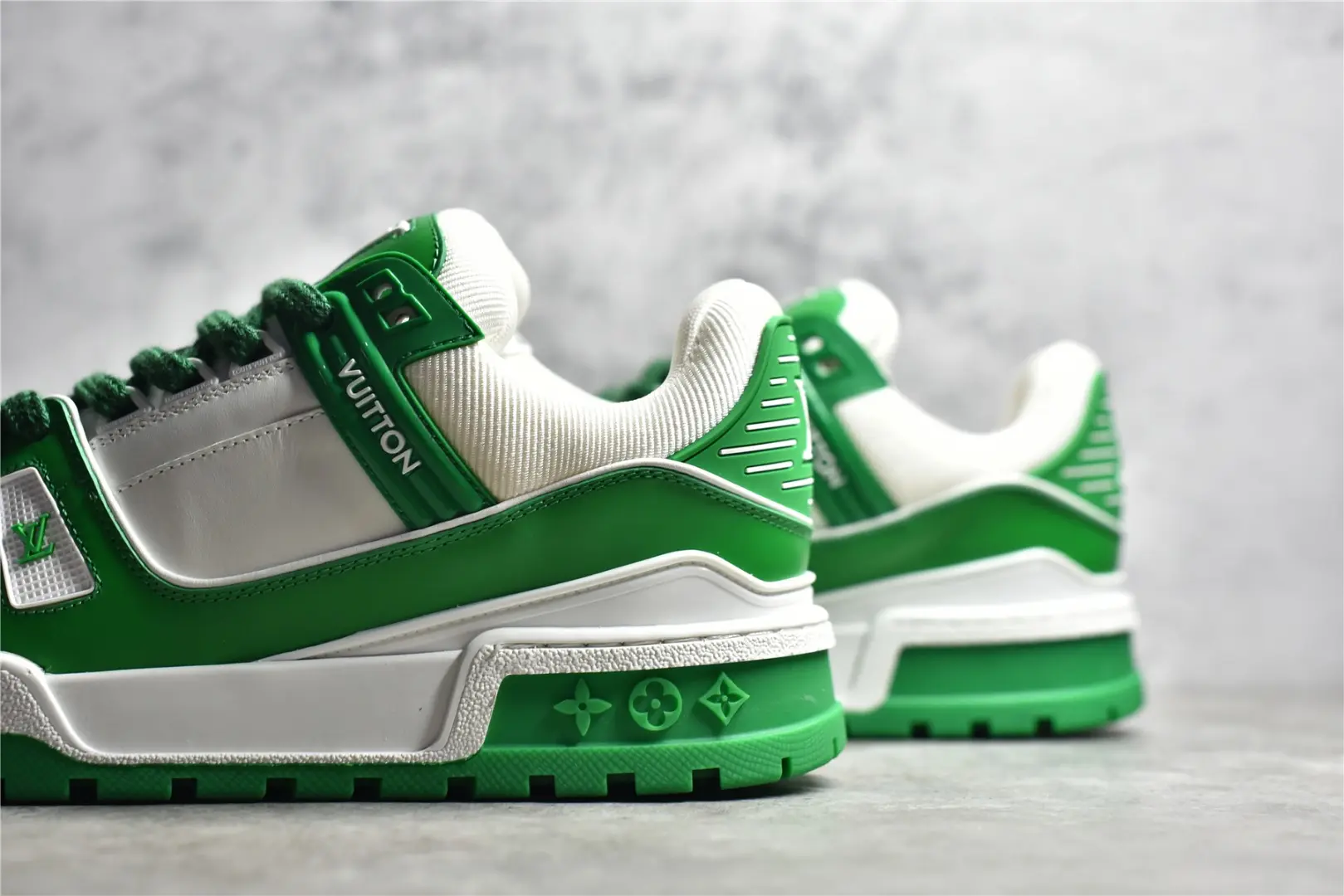 YASSW | Louis Vuitton LV Trainer Maxi Sneaker in Green Replica: Ultimate Guide