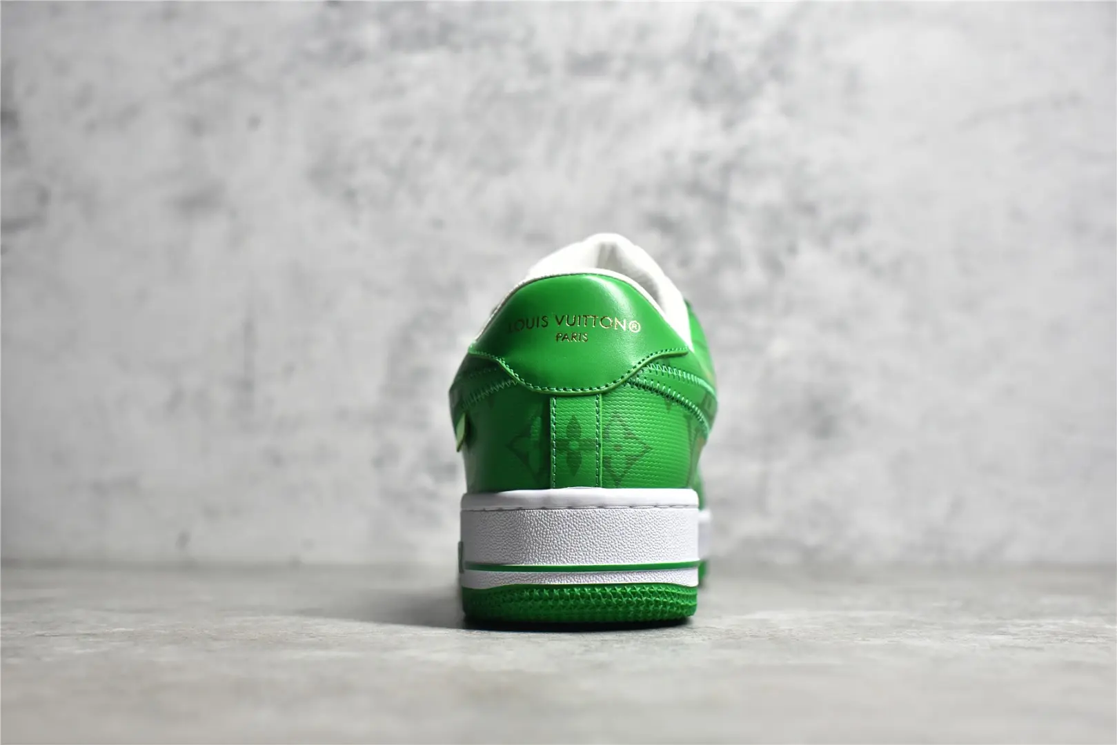 YASSW | The Ultimate Guide to Replica Louis Vuitton x Nike Air Force 1 Green Sneakers