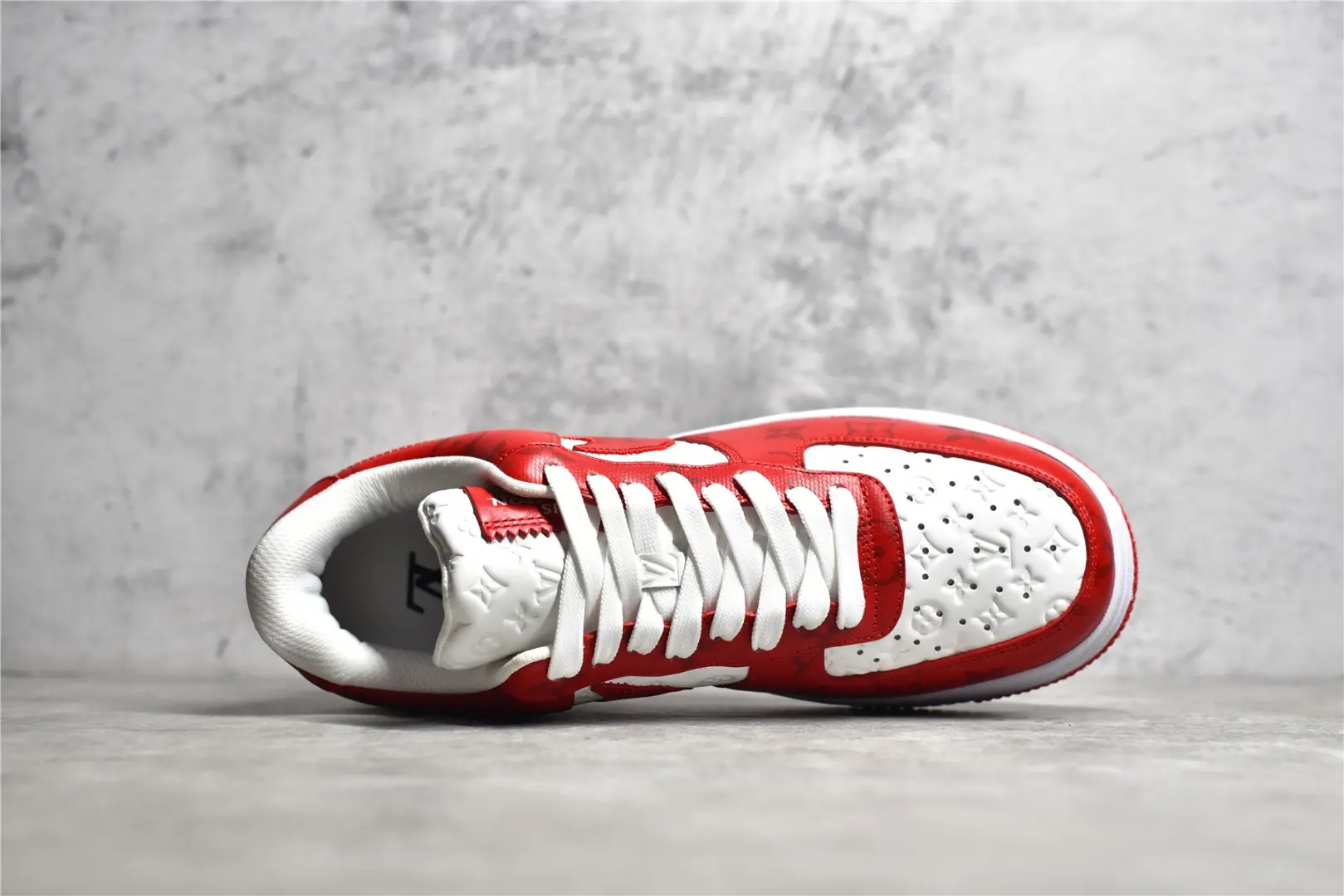 YASSW | Louis Vuitton x Nike Air Force 1 Low Red Replica Sneakers Review