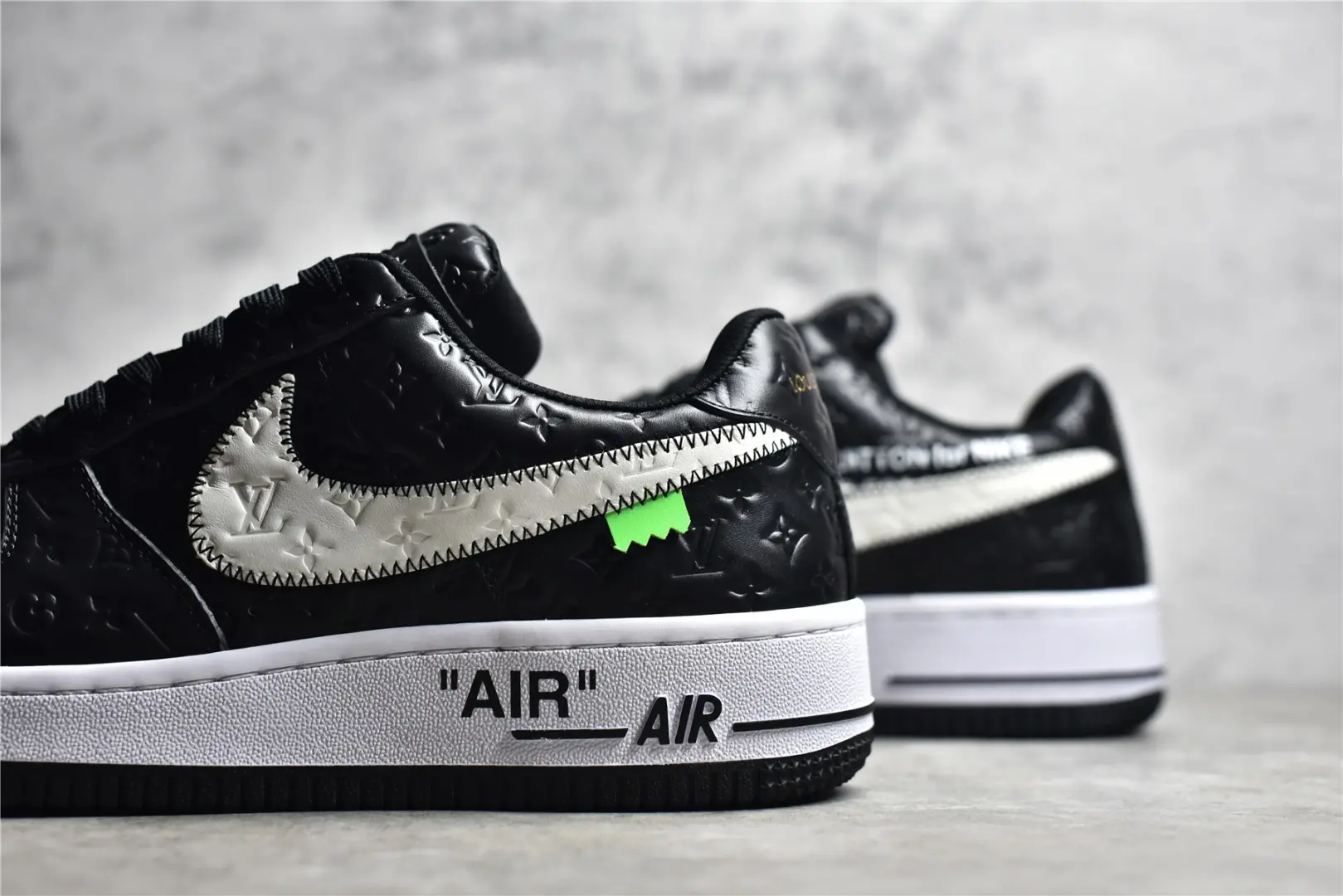 YASSW | Authenticity or Replica: The Black Louis Vuitton x Nike Air Force 1