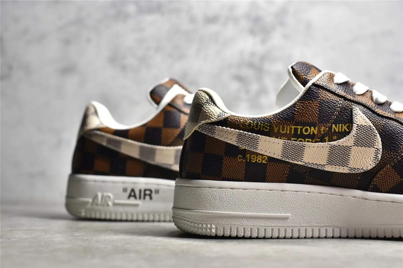 YASSW | Louis Vuitton x Nike Air Force 1 Replica Sneaker Review: A Fusion of Style and Comfort