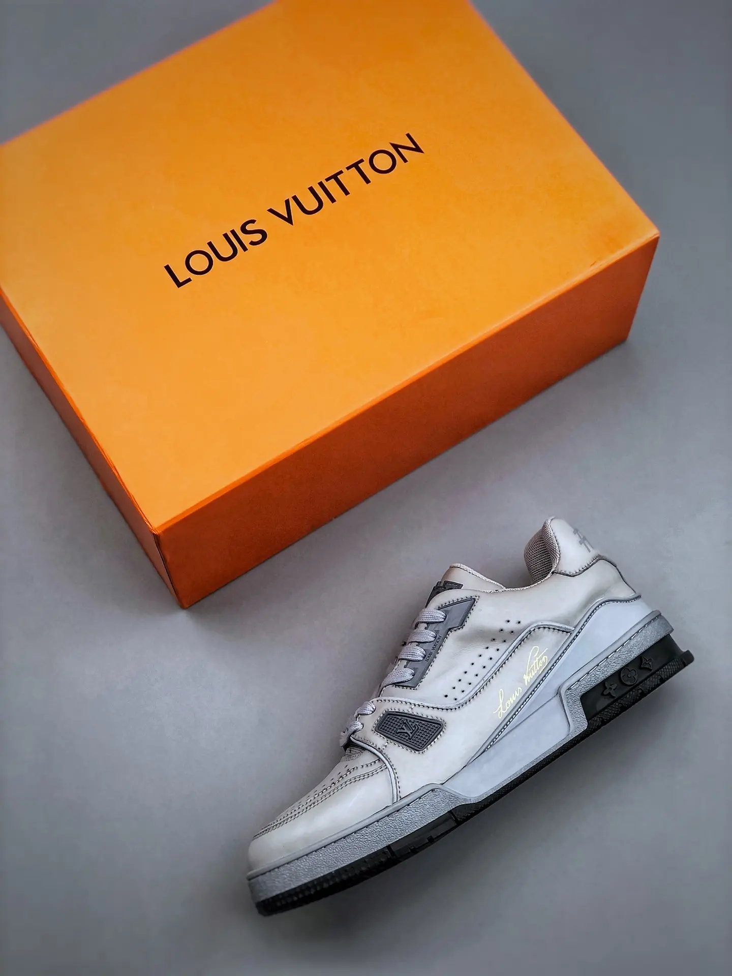 YASSW | Louis Vuitton Skate Sneaker Replica in Black and Grey