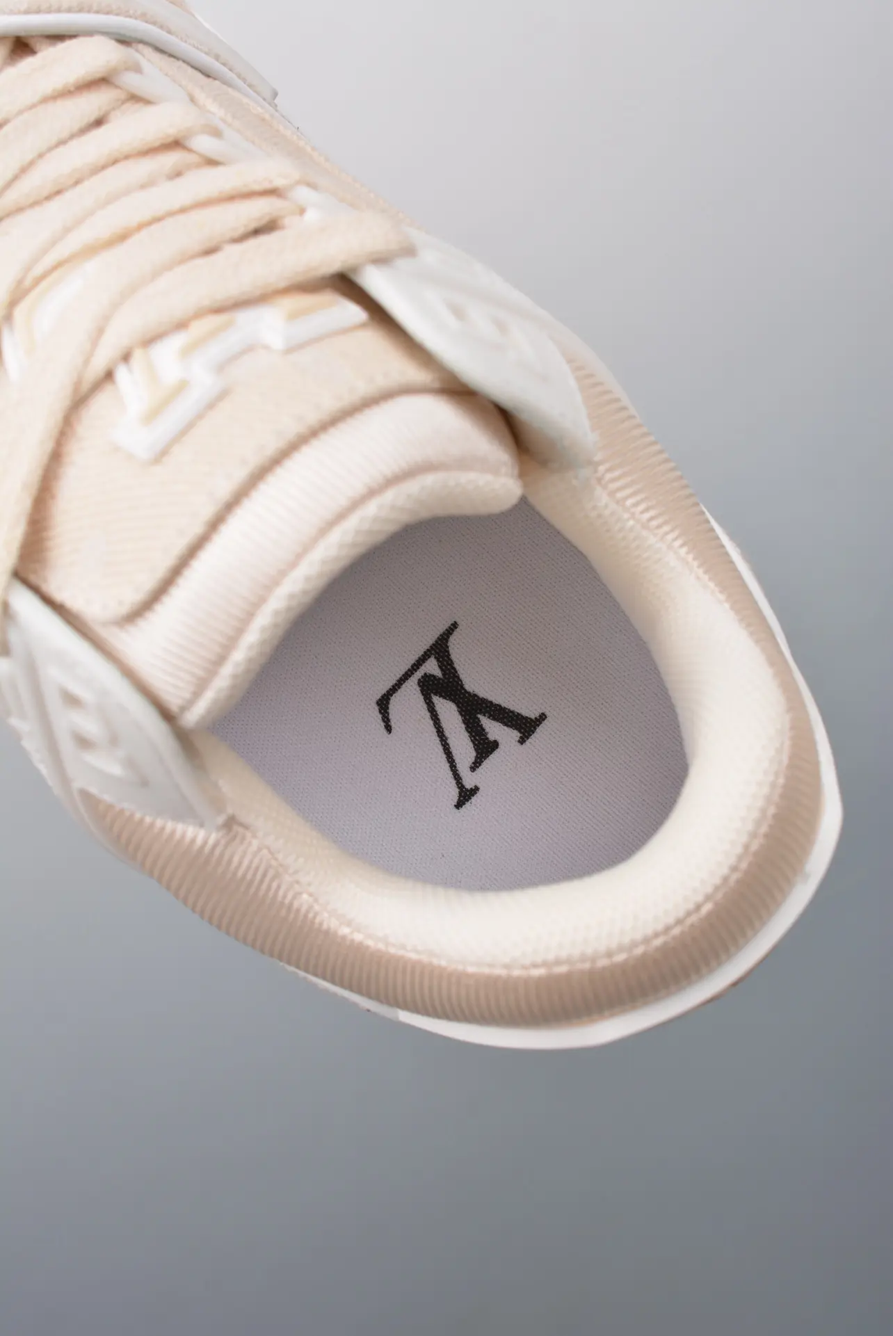 YASSW | Louis Vuitton Trainer Beige Monogram Denim: The Replica Sneaker Guide