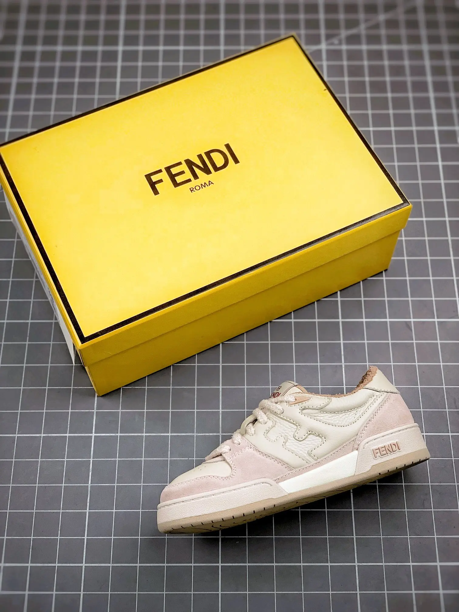 YASSW | Fendi Match Low Top Suede 'Pink Beige' Review: A Detailed Look at Authentic and Replica Options