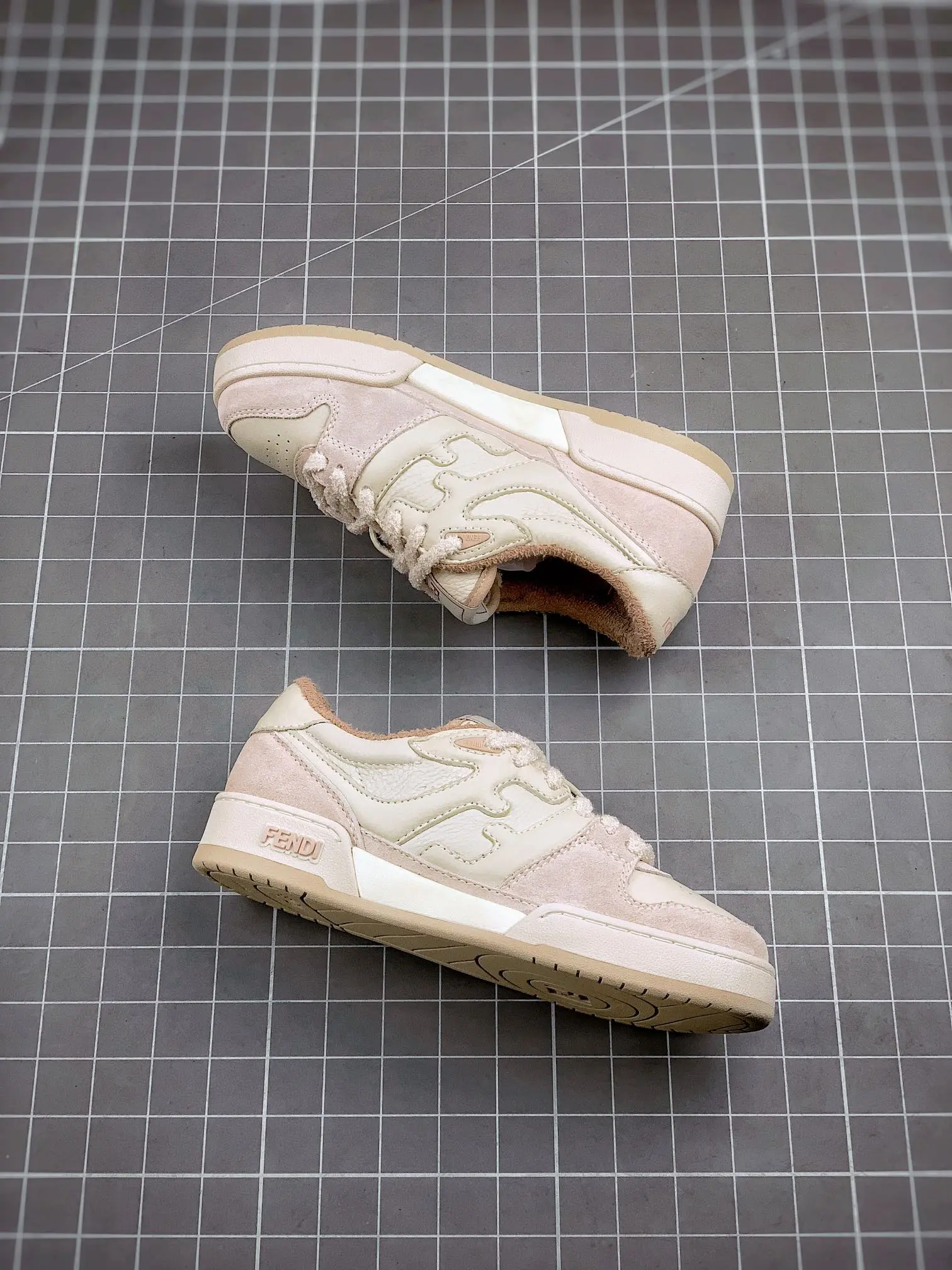 YASSW | Fendi Match Low Top Suede 'Pink Beige' Review: A Detailed Look at Authentic and Replica Options