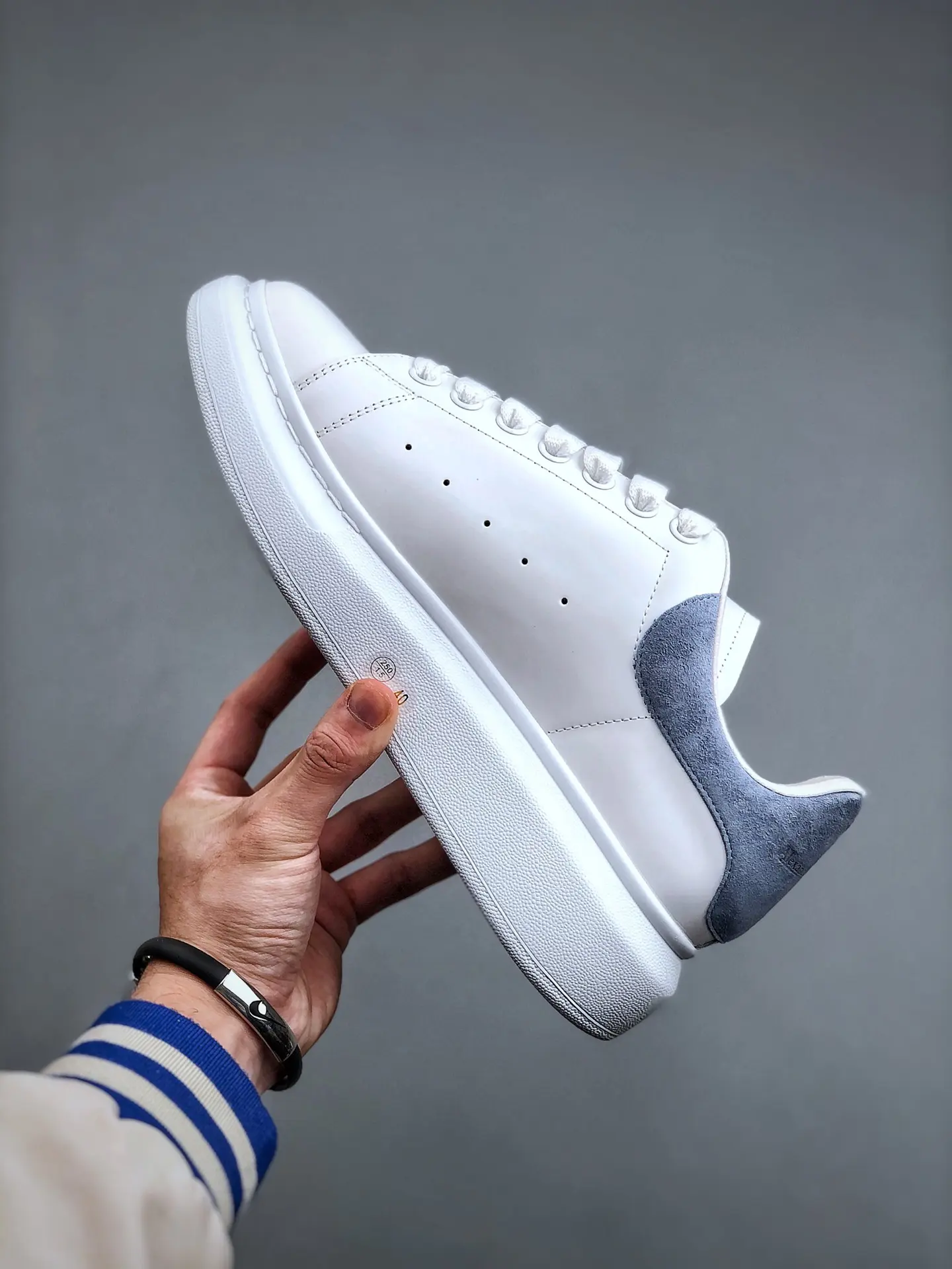 YASSW | Alexander McQueen Men's White Oversized Sneakers Replica Review