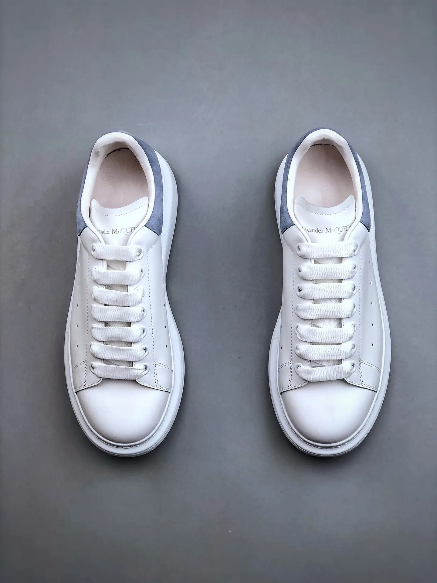 YASSW | Alexander McQueen Men's White Oversized Sneakers Replica Review